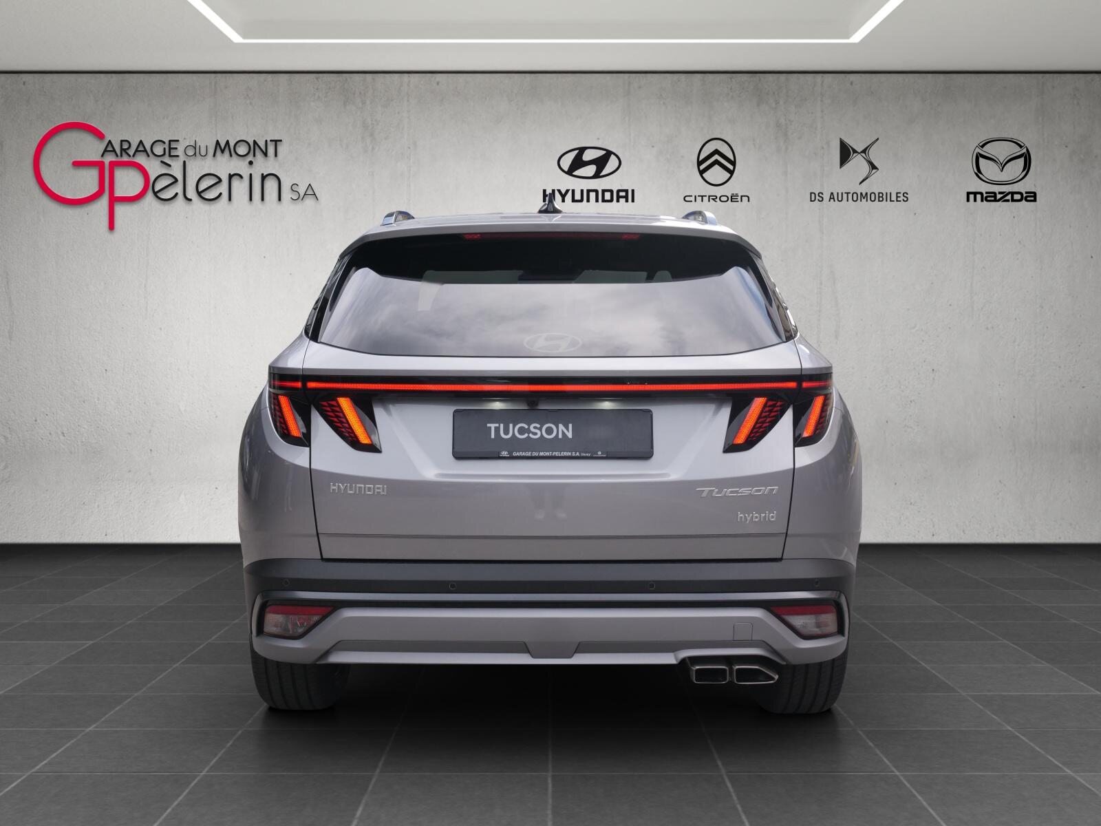 HYUNDAI Tucson 1.6 T-GDi HEV Origo Blackline 4WD, Voll-Hybrid Benzin/Elektro, Neuwagen, Automatik - 3