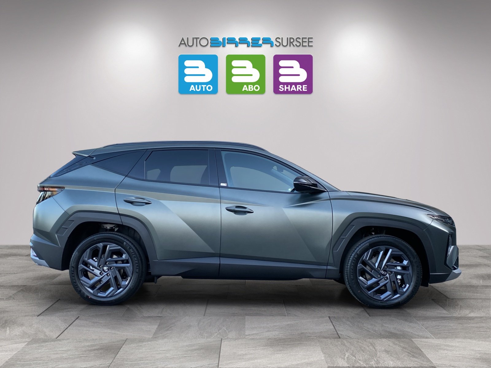 HYUNDAI Tucson 1.6 T-GDi HEV Origo Blackline 4WD, Voll-Hybrid Benzin/Elektro, Neuwagen, Automatik - 4