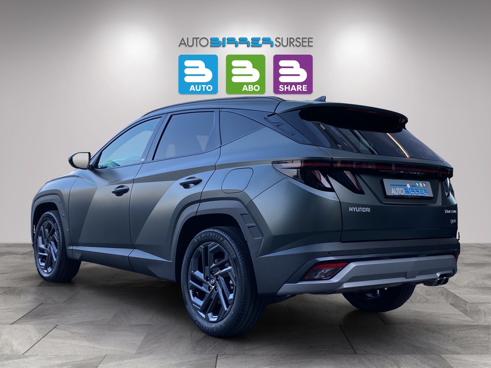 HYUNDAI Tucson 1.6 T-GDi HEV Origo Blackline 4WD, Voll-Hybrid Benzin/Elektro, Neuwagen, Automatik - 7
