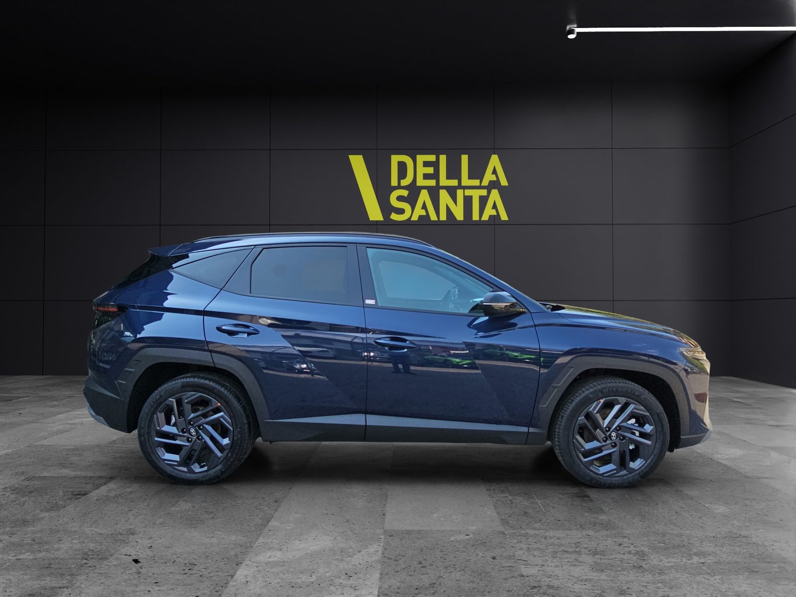 HYUNDAI Tucson 1.6 T-GDi HEV Origo Blackline 4WD, Hybride Integrale Benzina/Elettrica, Auto nuove, Automatico - 6