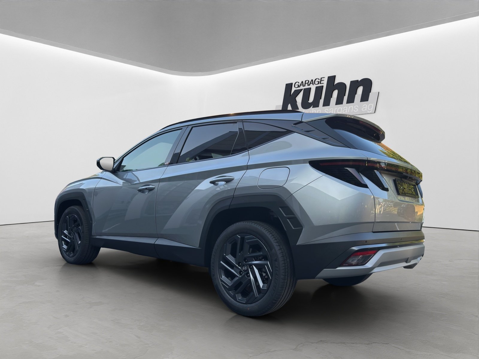 HYUNDAI Tucson 1.6 T-GDi HEV Origo Blackline 4WD, Hybride Integrale Benzina/Elettrica, Auto nuove, Automatico - 3