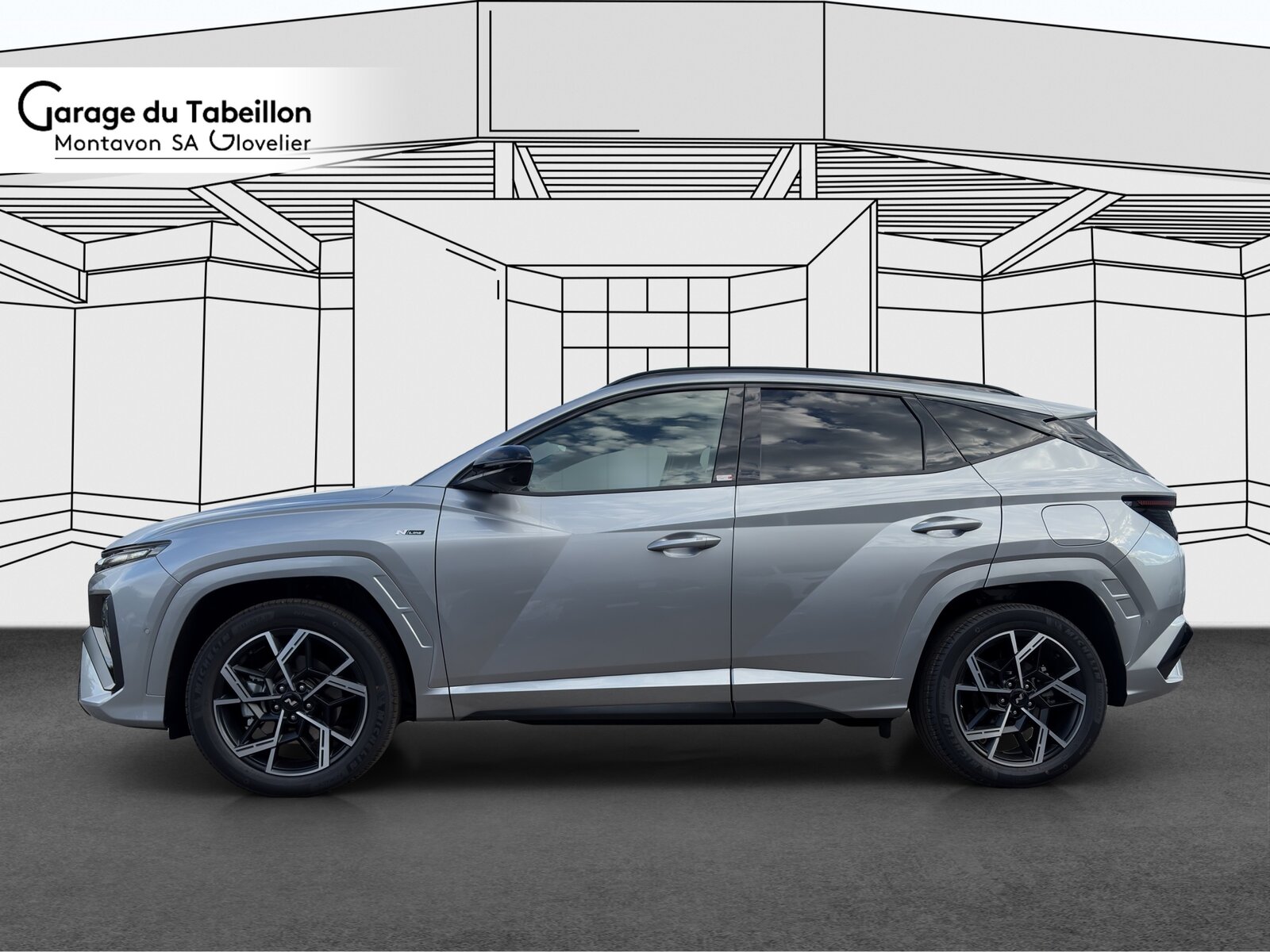 HYUNDAI Tucson 1.6 HEV N-Line Sunroof 4WD, Hybride Intégral Essence/Électricité, Voiture nouvelle, Automatique - 2