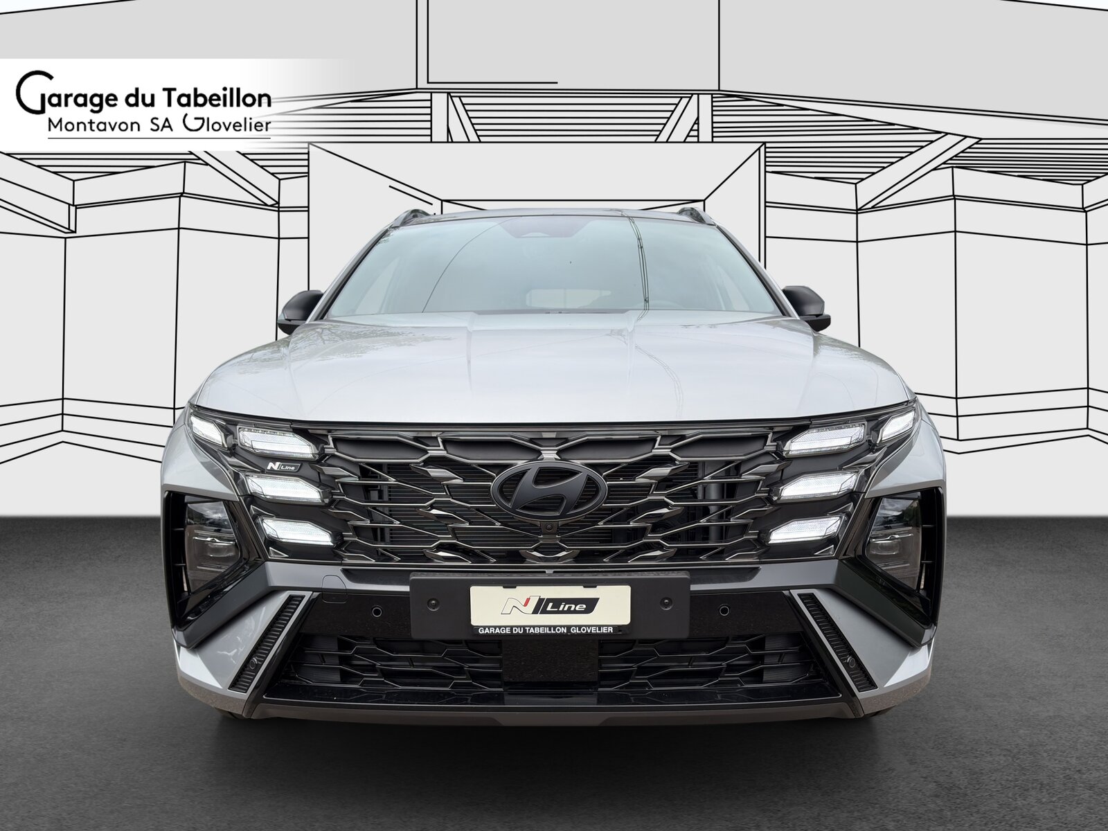 HYUNDAI Tucson 1.6 HEV N-Line Sunroof 4WD, Hybride Intégral Essence/Électricité, Voiture nouvelle, Automatique - 4