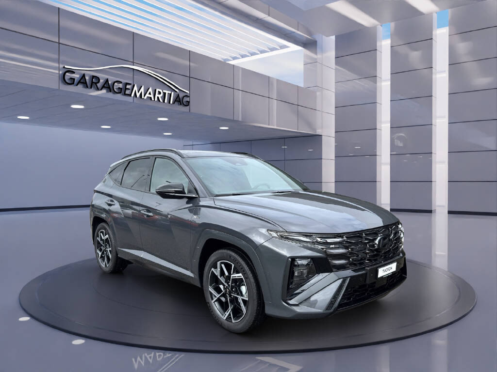 HYUNDAI TUCSON 1.6 T-GDi Hybrid N-Line 4WD, Hybride Integrale Benzina/Elettrica, Auto nuove, Automatico - 3