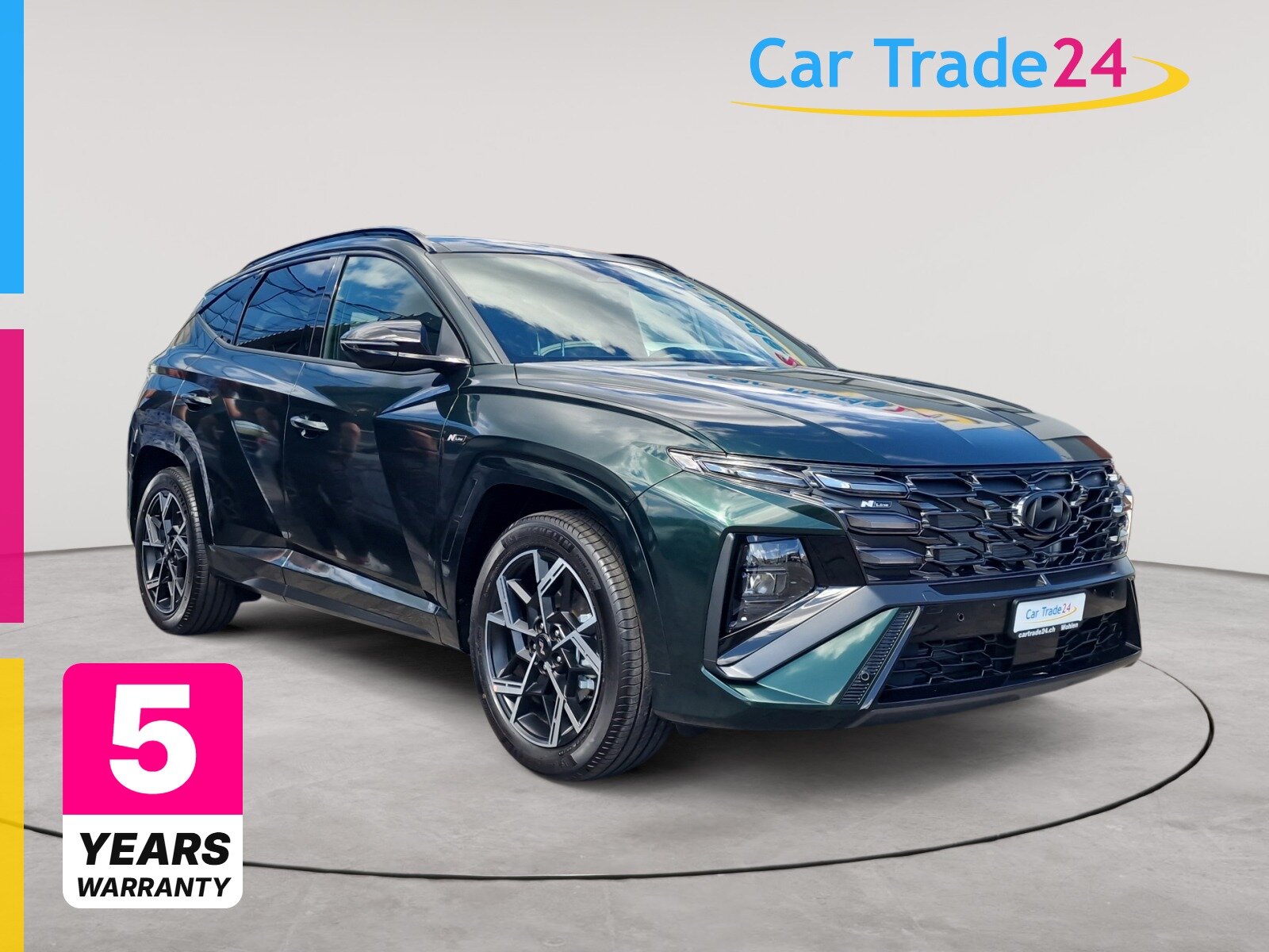 HYUNDAI Tucson 1.6 T-GDI N-Line 4x4 180PS Dark Green Edition