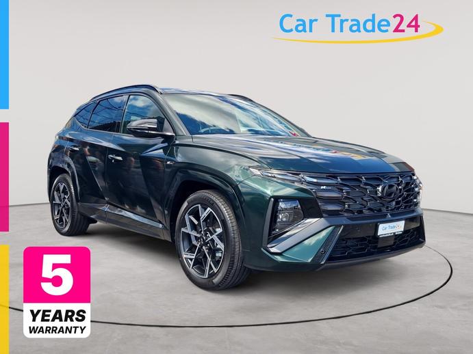 HYUNDAI Tucson 1.6 T-GDI N-Line 4x4 180PS Dark Green Edition, Benzina, Auto nuove, Automatico