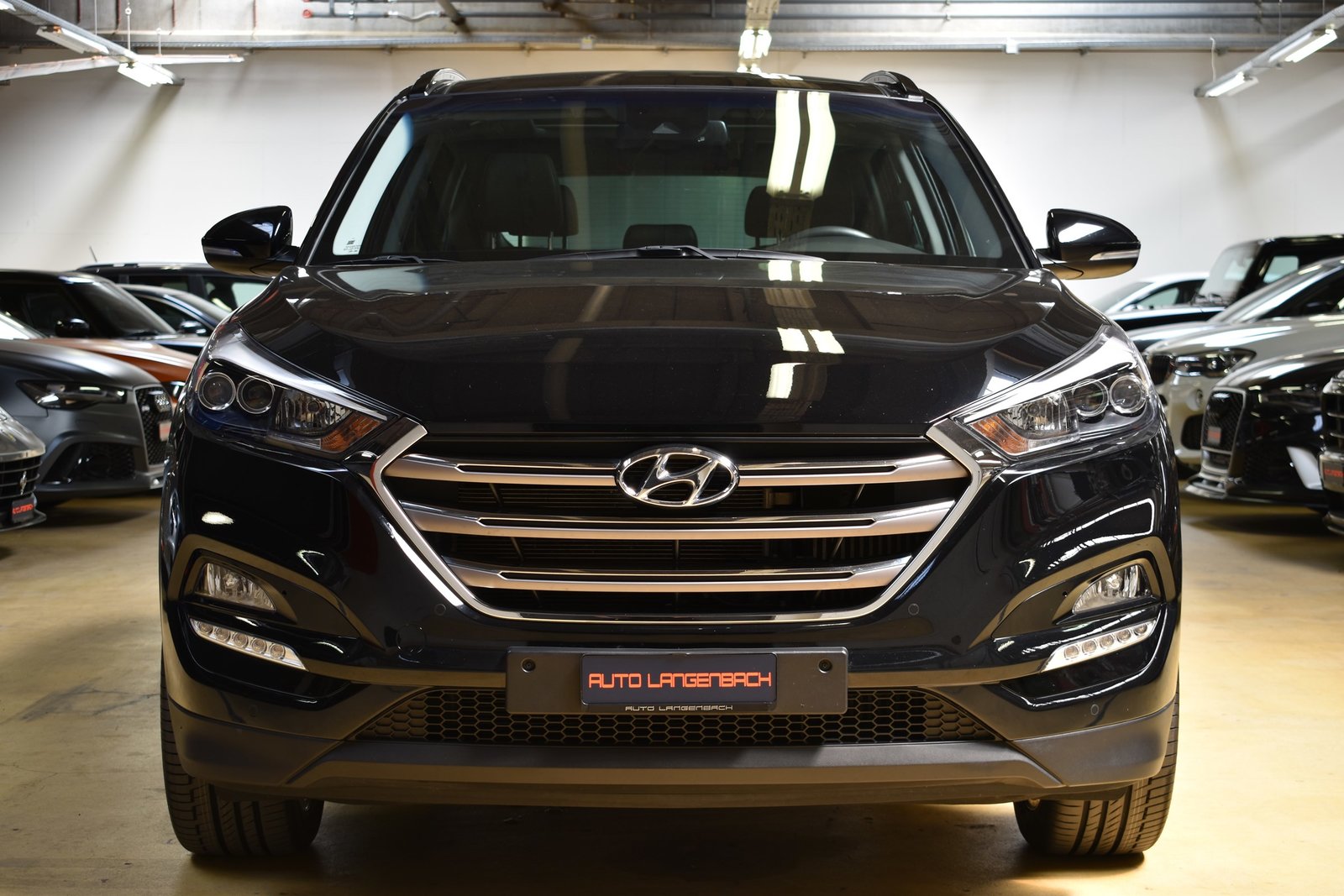 HYUNDAI Tucson 1.6 TGDI Vertex 4WD Automatic, Benzin, Occasion / Gebraucht, Automatik - 5