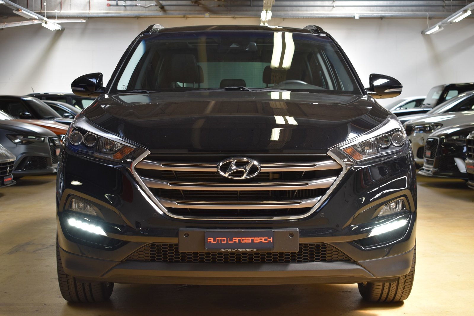 HYUNDAI Tucson 1.6 TGDI Vertex 4WD Automatic, Benzin, Occasion / Gebraucht, Automatik - 6