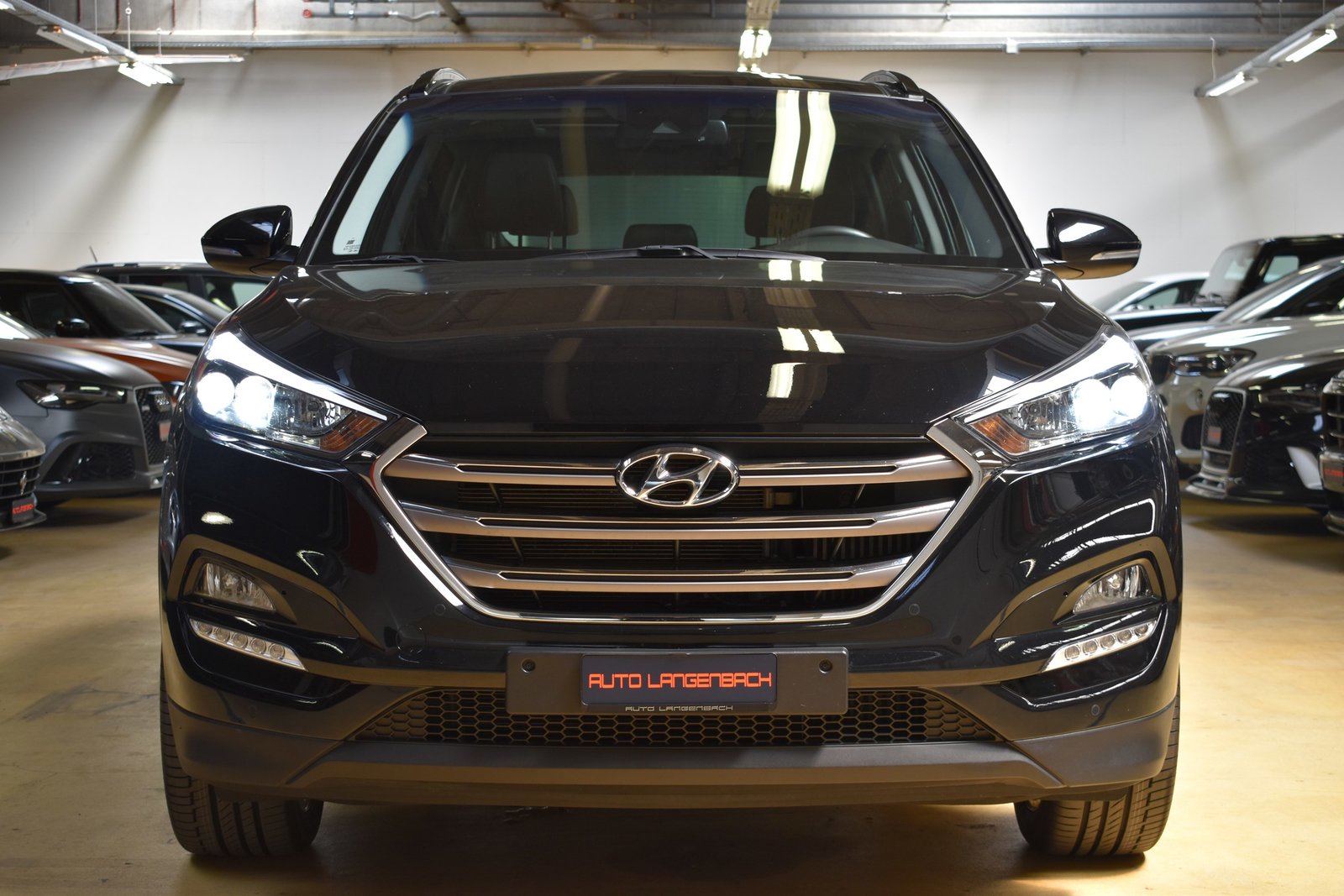 HYUNDAI Tucson 1.6 TGDI Vertex 4WD Automatic, Benzin, Occasion / Gebraucht, Automatik - 7