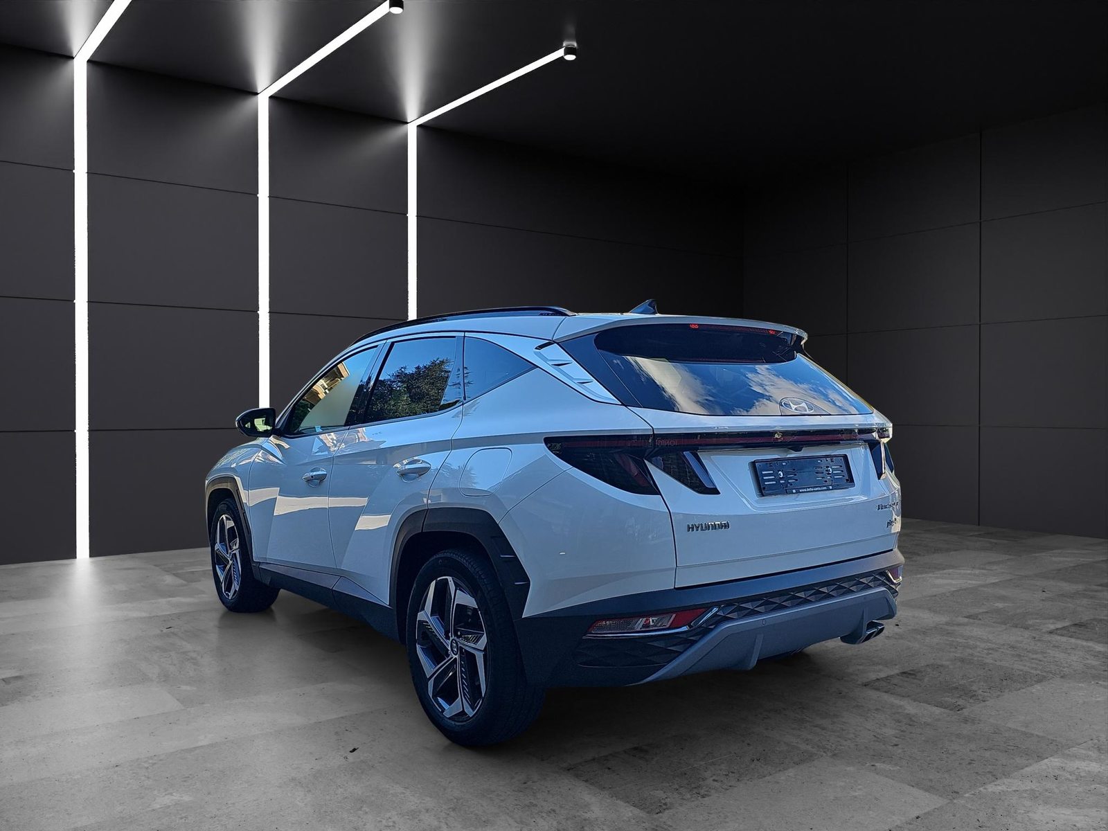HYUNDAI Tucson 1.6 T-GDi PHEV Vertex 4WD, Plug-in-Hybrid Benzin/Elektro, Occasion / Gebraucht, Automatik - 3