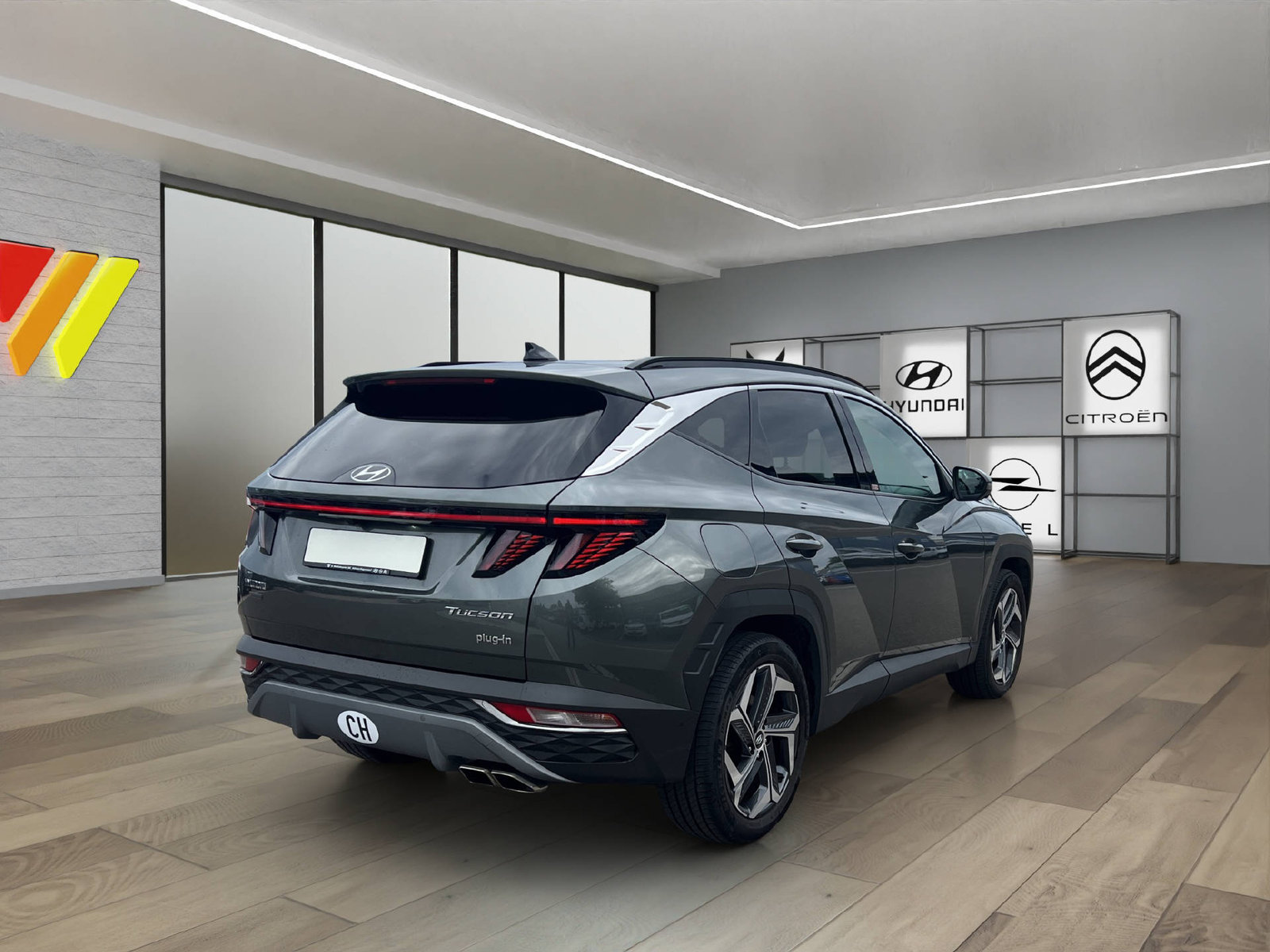 HYUNDAI Tucson 1.6 T-GDi PHEV Vertex 4WD, Hybride Rechargeable Essence/Électricité, Occasion / Utilisé, Automatique - 7