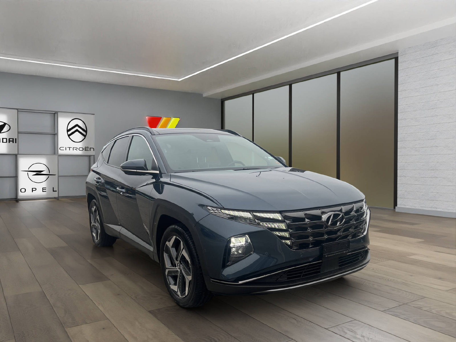 HYUNDAI Tucson 1.6 T-GDi HEV Vertex 4WD, Full-Hybrid Petrol/Electric, Second hand / Used, Automatic - 4