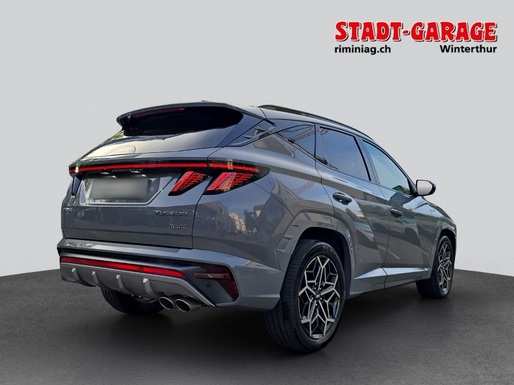 HYUNDAI Tucson 1.6 T-GDi HEV N-Line LUX.pack 4WD, Voll-Hybrid Benzin/Elektro, Occasion / Gebraucht, Automatik - 4