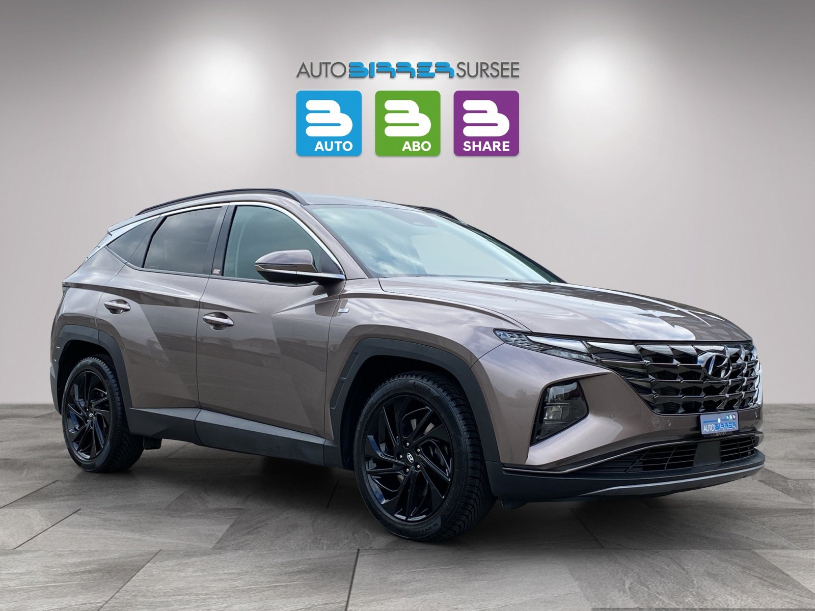HYUNDAI Tucson 1.6 T-GDi Amplia 4WD, Mild-Hybrid Benzin/Elektro, Occasion / Gebraucht, Automatik - 3