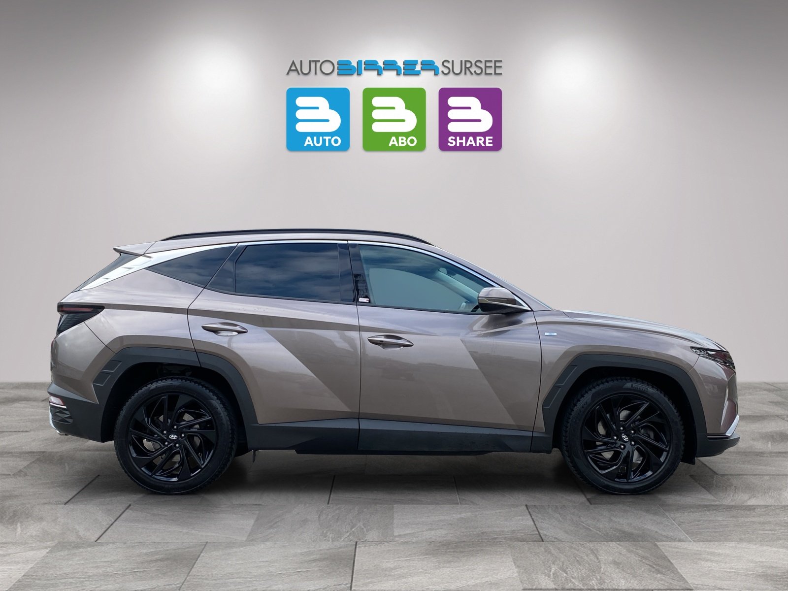 HYUNDAI Tucson 1.6 T-GDi Amplia 4WD, Mild-Hybrid Benzin/Elektro, Occasion / Gebraucht, Automatik - 4