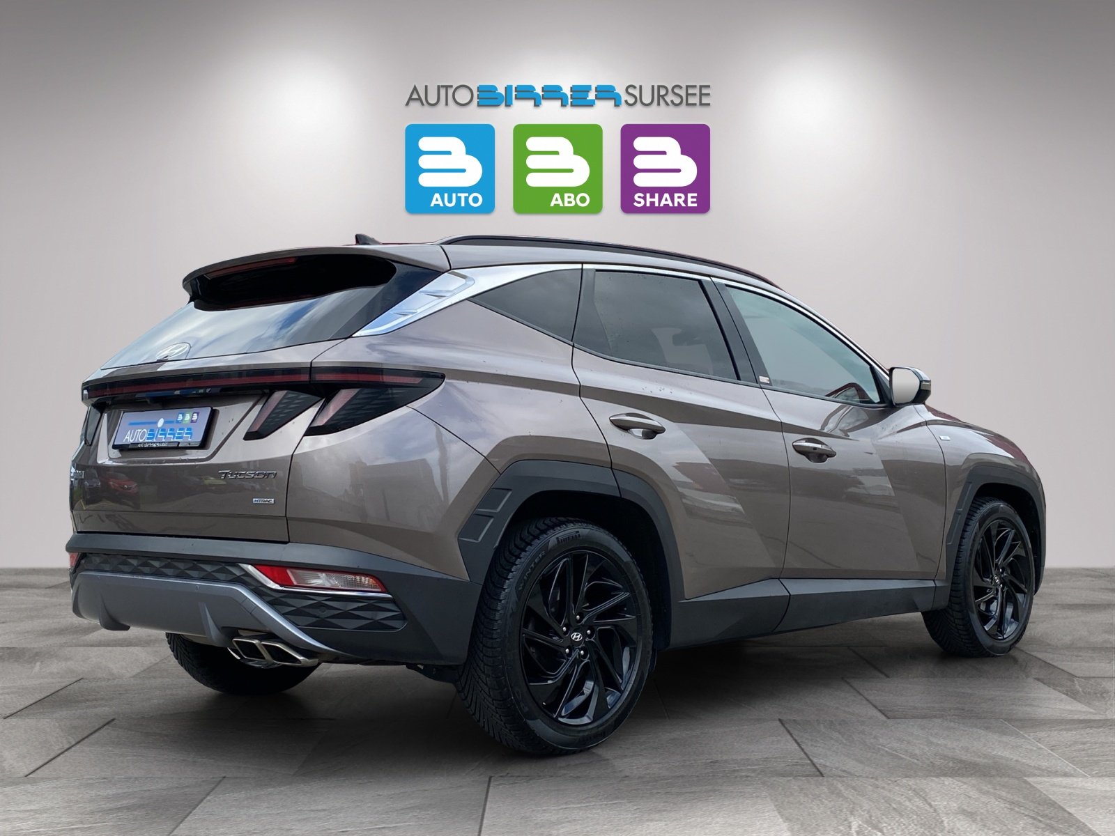 HYUNDAI Tucson 1.6 T-GDi Amplia 4WD, Mild-Hybrid Benzin/Elektro, Occasion / Gebraucht, Automatik - 5