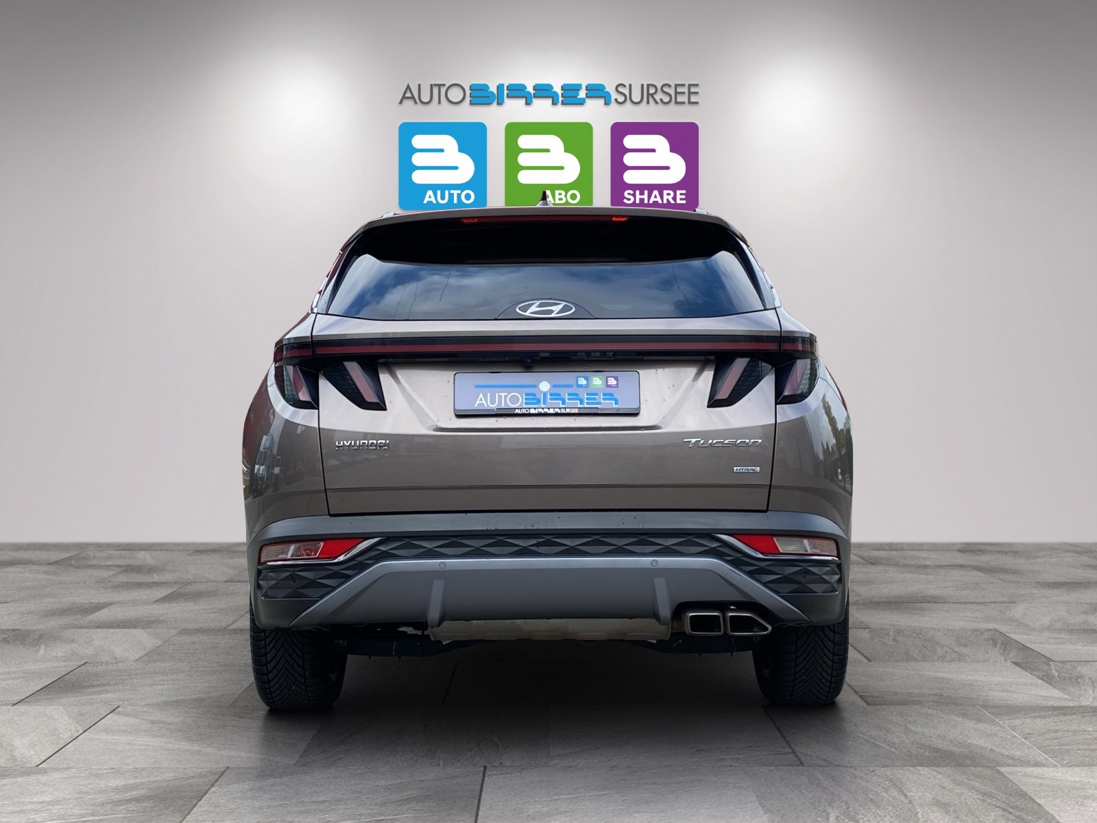 HYUNDAI Tucson 1.6 T-GDi Amplia 4WD, Mild-Hybrid Benzin/Elektro, Occasion / Gebraucht, Automatik - 6