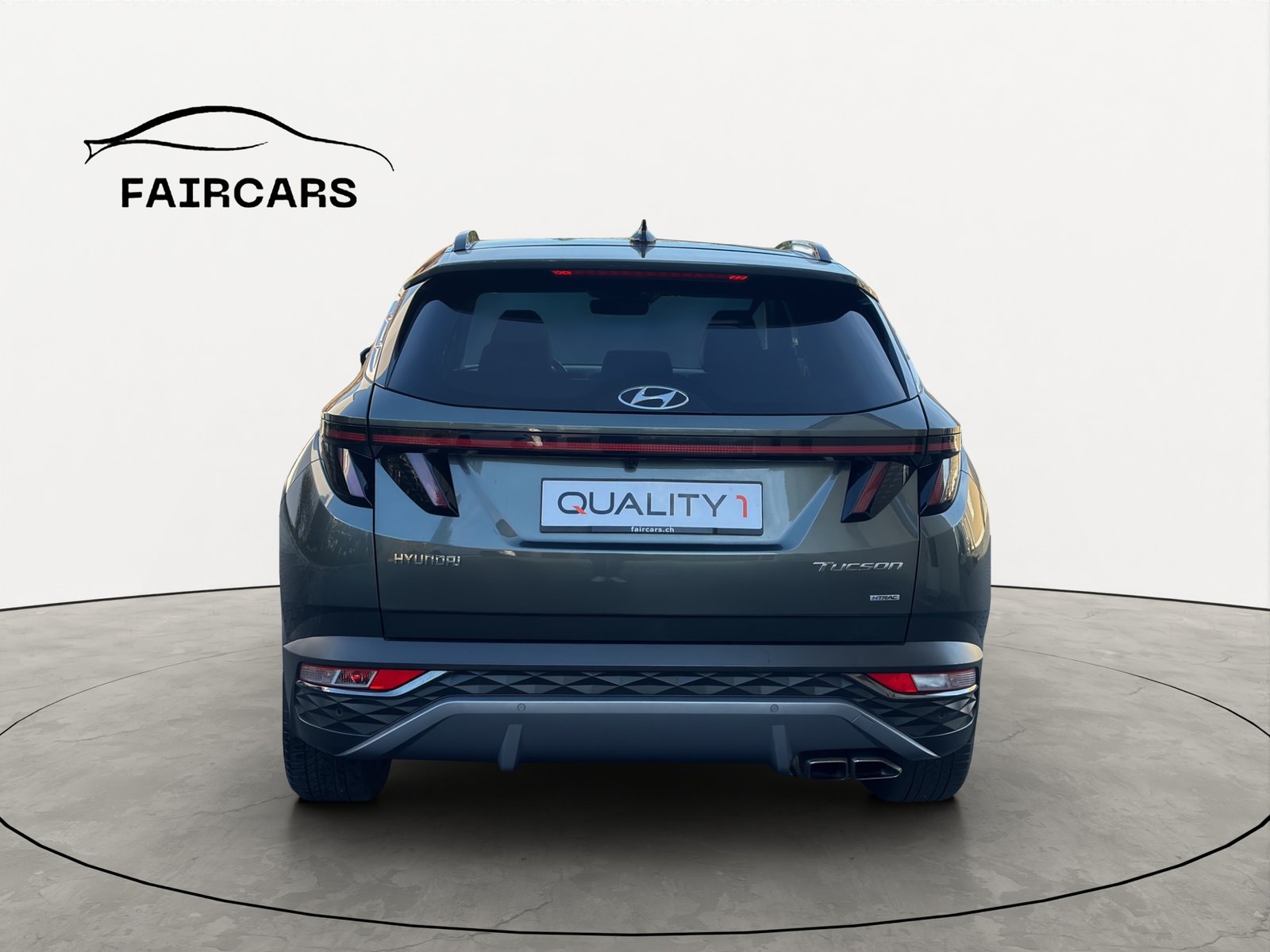 HYUNDAI Tucson 1.6 TGDI 48V Vertex DCT 4WD, Leasing ab CHF 297.20, Hybride Leggero Benzina/Elettrica, Occasioni / Usate, Automatico - 4