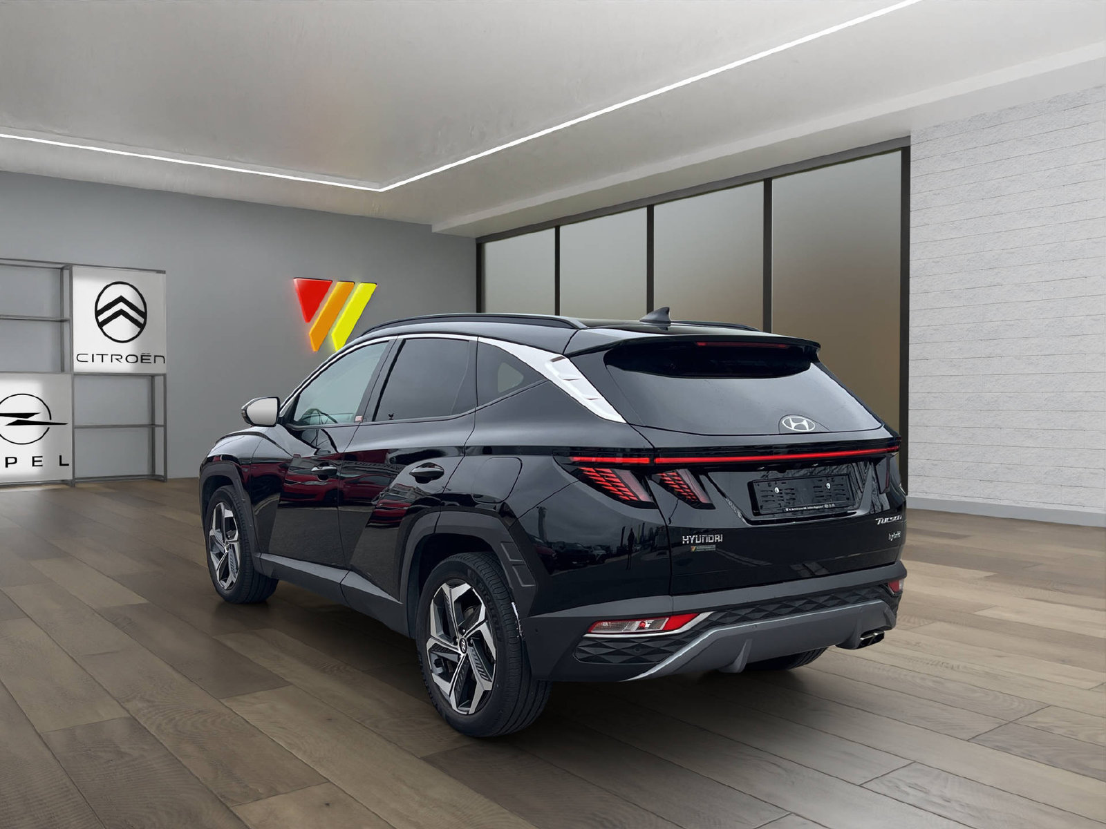 HYUNDAI Tucson 1.6 T-GDi HEV Vertex 4WD, Voll-Hybrid Benzin/Elektro, Occasion / Gebraucht, Automatik - 5
