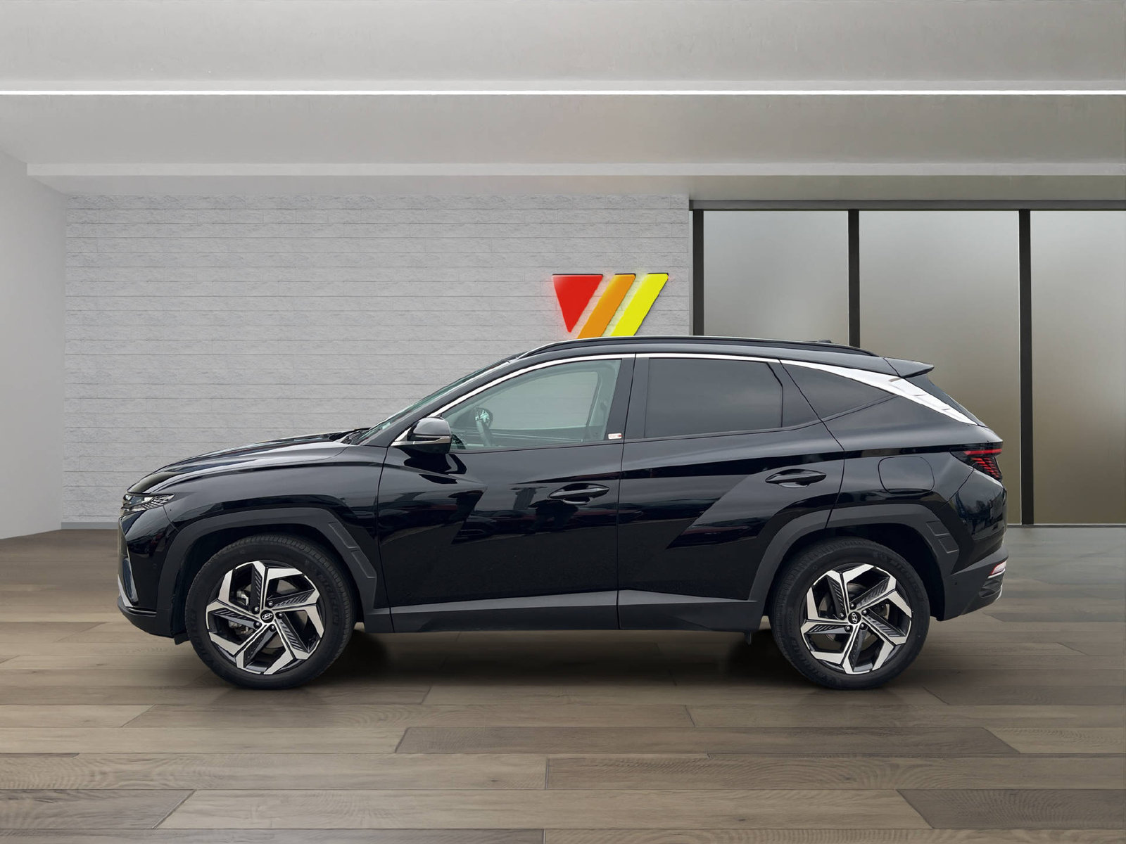 HYUNDAI Tucson 1.6 T-GDi HEV Vertex 4WD, Voll-Hybrid Benzin/Elektro, Occasion / Gebraucht, Automatik - 6