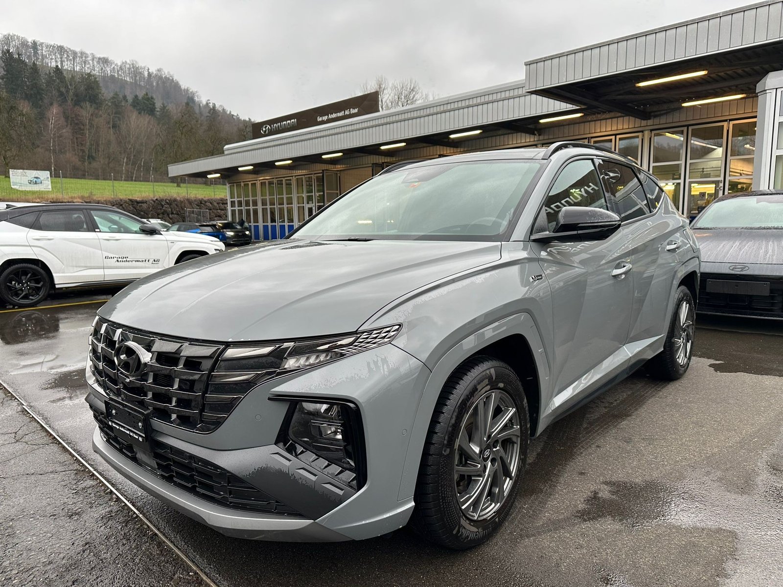 HYUNDAI Tucson 1.6 TGDI HEV N Line LUX pack 4WD, Voll-Hybrid Benzin/Elektro, Occasion / Gebraucht, Automatik - 3