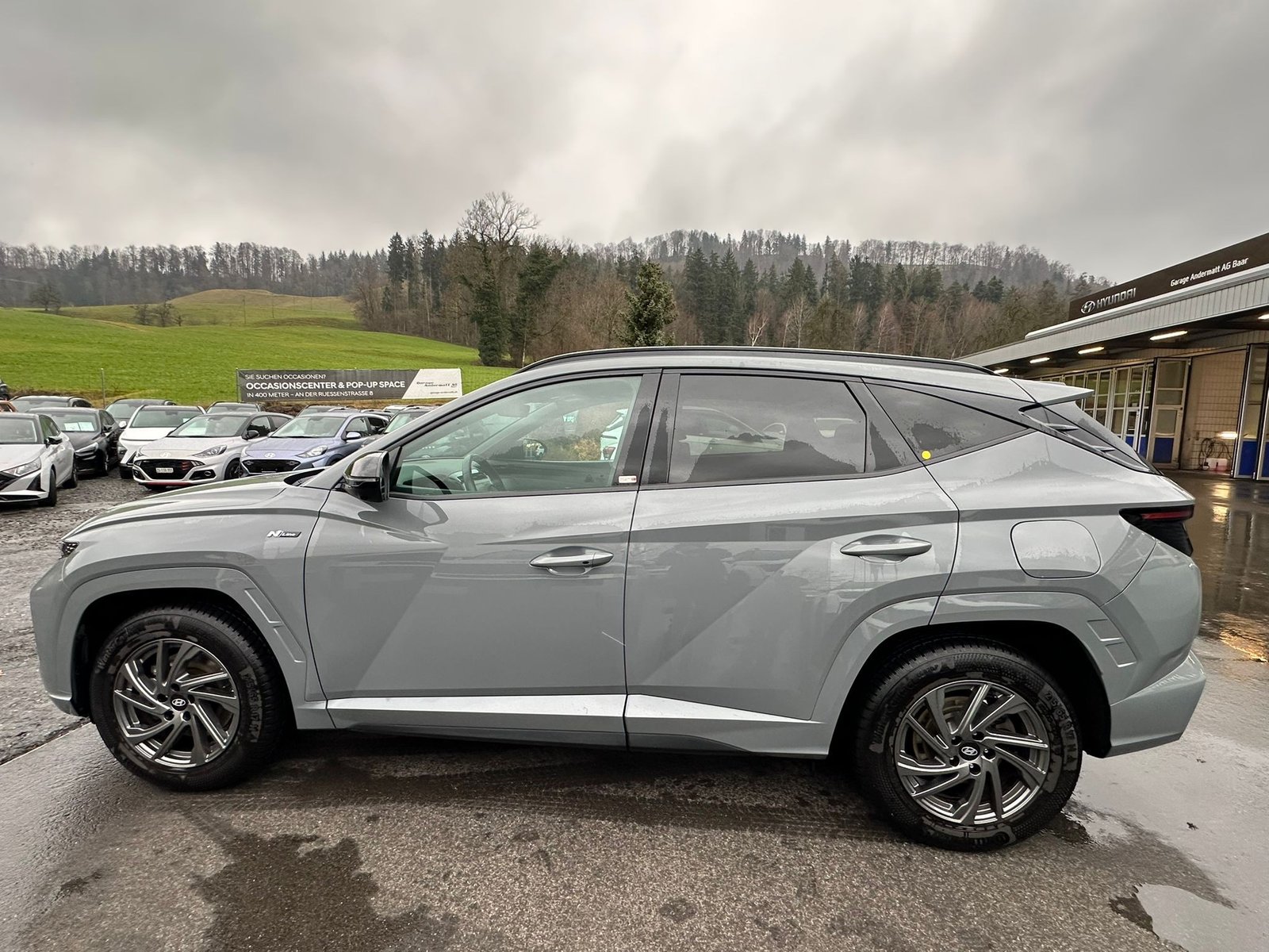 HYUNDAI Tucson 1.6 TGDI HEV N Line LUX pack 4WD, Voll-Hybrid Benzin/Elektro, Occasion / Gebraucht, Automatik - 7