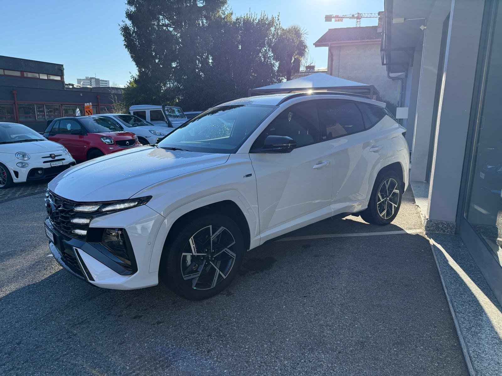HYUNDAI Tucson 1.6 TGDI HEV N-Line 4WD, Voll-Hybrid Benzin/Elektro, Occasion / Gebraucht, Automatik - 3