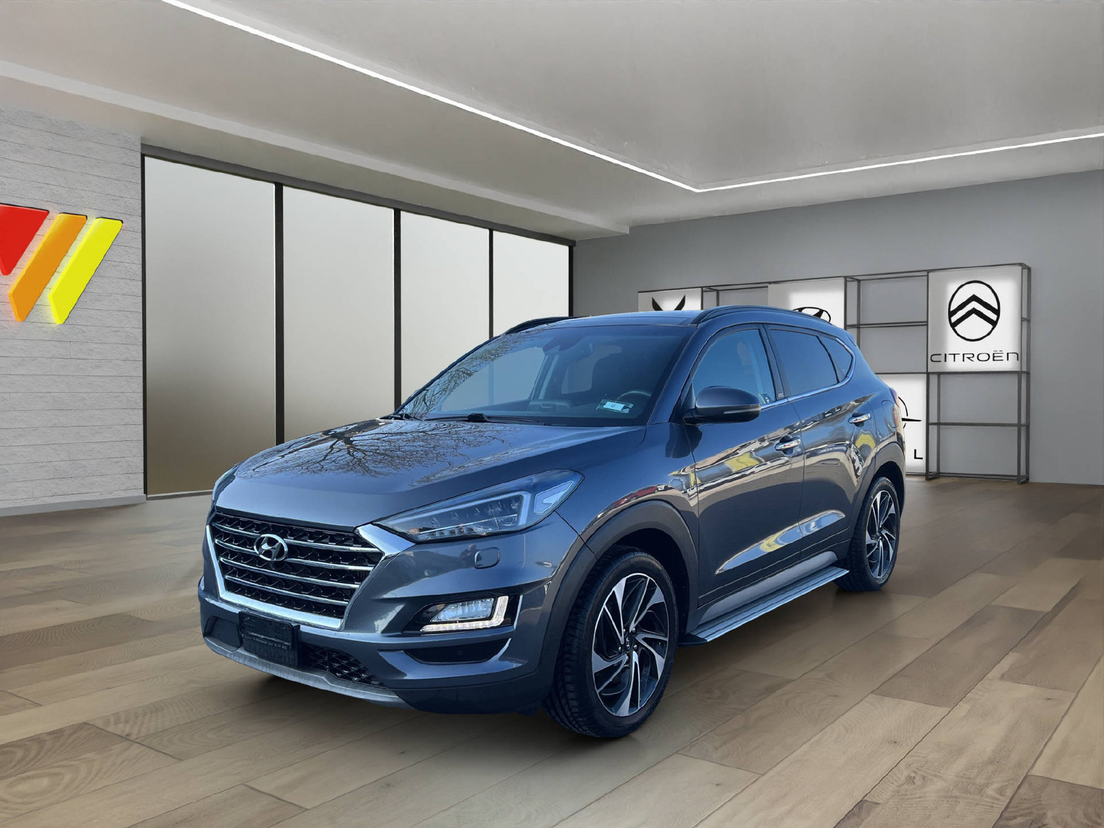HYUNDAI Tucson 1.6 T-GDi Vertex 4WD, Benzin, Occasion / Gebraucht, Handschaltung - 2