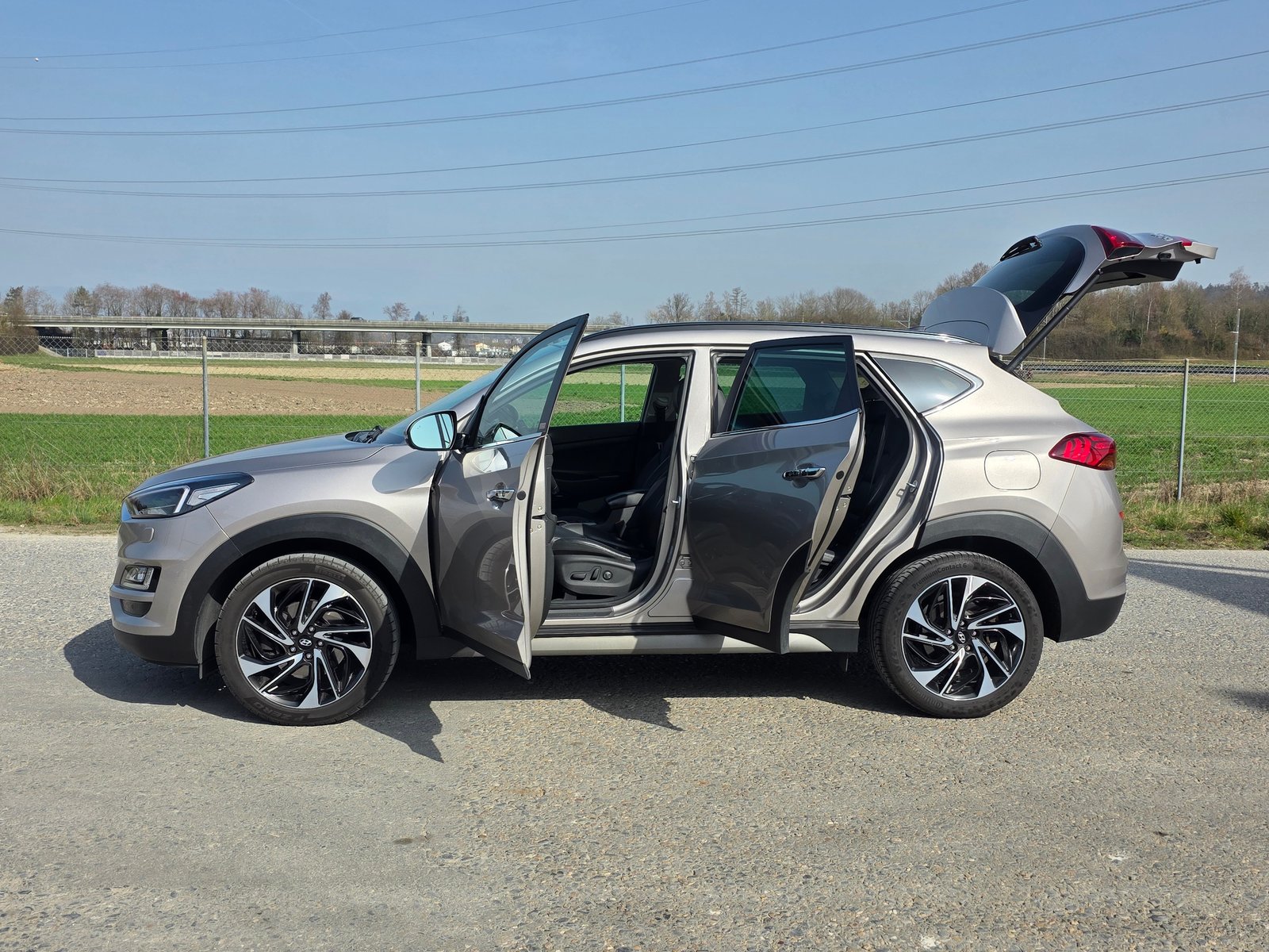 HYUNDAI Tucson 1.6 TGDI Vertex 4WD DCT / Neu ab Mfk., Benzin, Occasion / Gebraucht, Automatik - 4