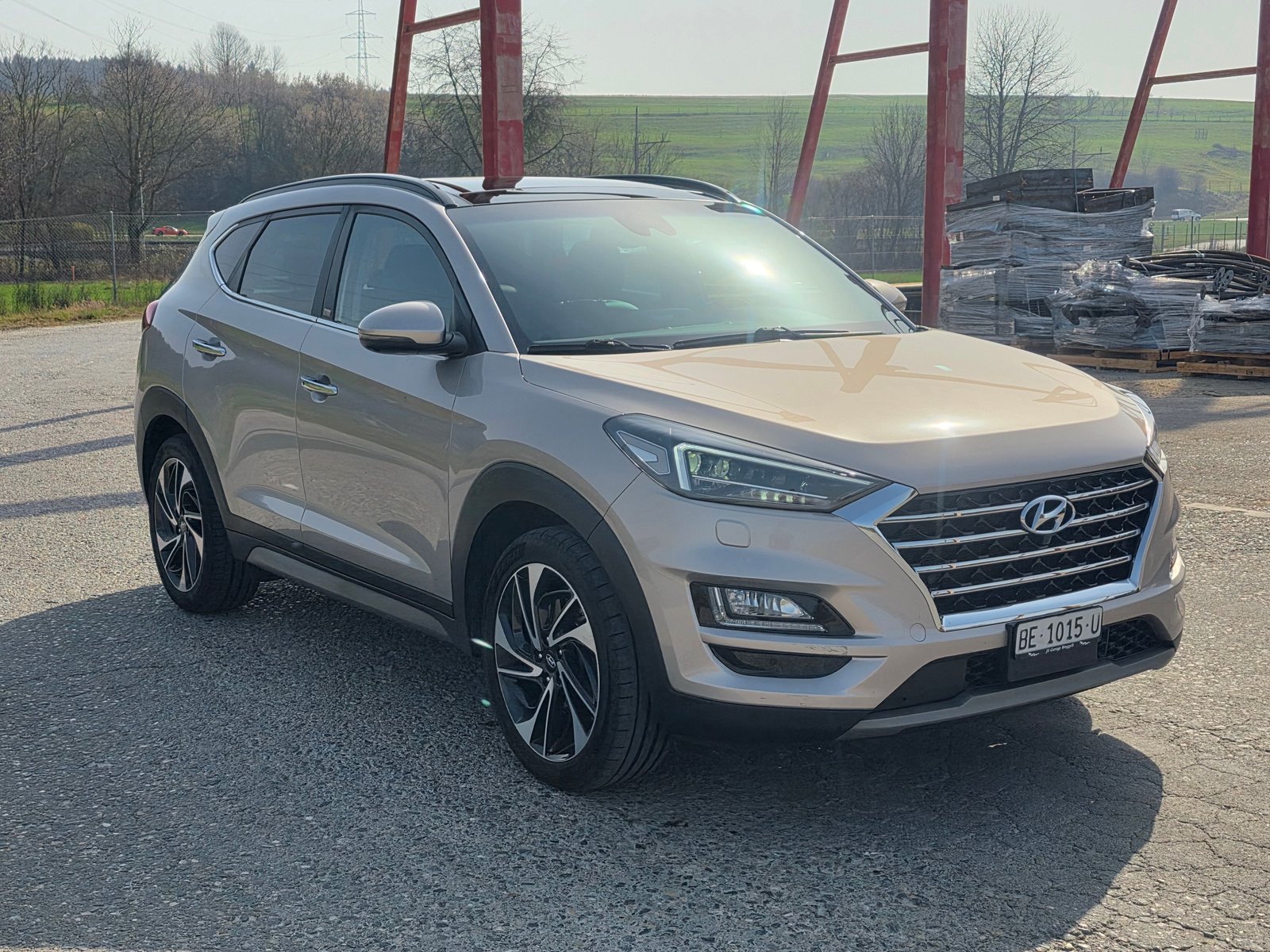 HYUNDAI Tucson 1.6 TGDI Vertex 4WD DCT / Neu ab Mfk., Benzin, Occasion / Gebraucht, Automatik - 5