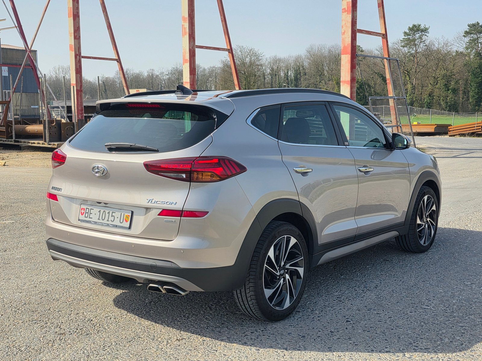 HYUNDAI Tucson 1.6 TGDI Vertex 4WD DCT / Neu ab Mfk., Benzin, Occasion / Gebraucht, Automatik - 6