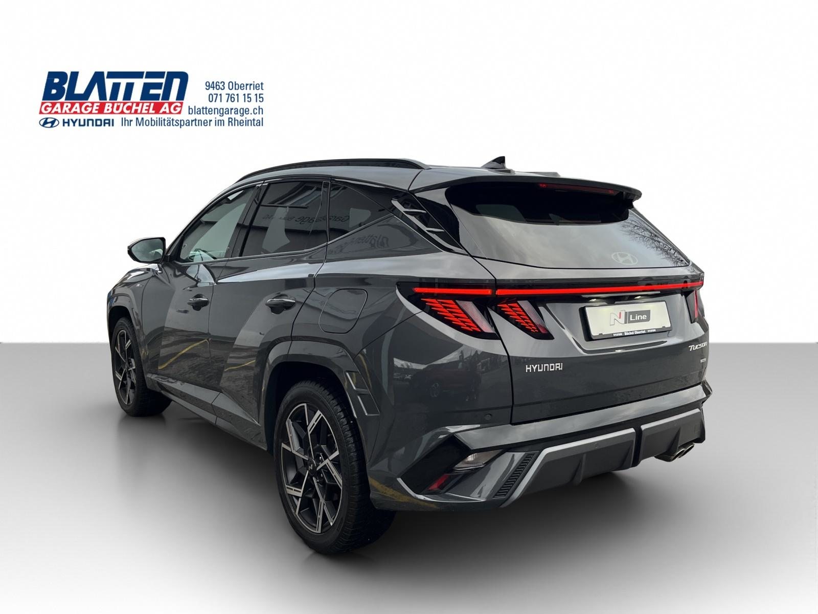 HYUNDAI Tucson 1.6 T-GDi N-Line LUX.pack 4WD, Mild-Hybrid Benzin/Elektro, Occasion / Gebraucht, Automatik - 2