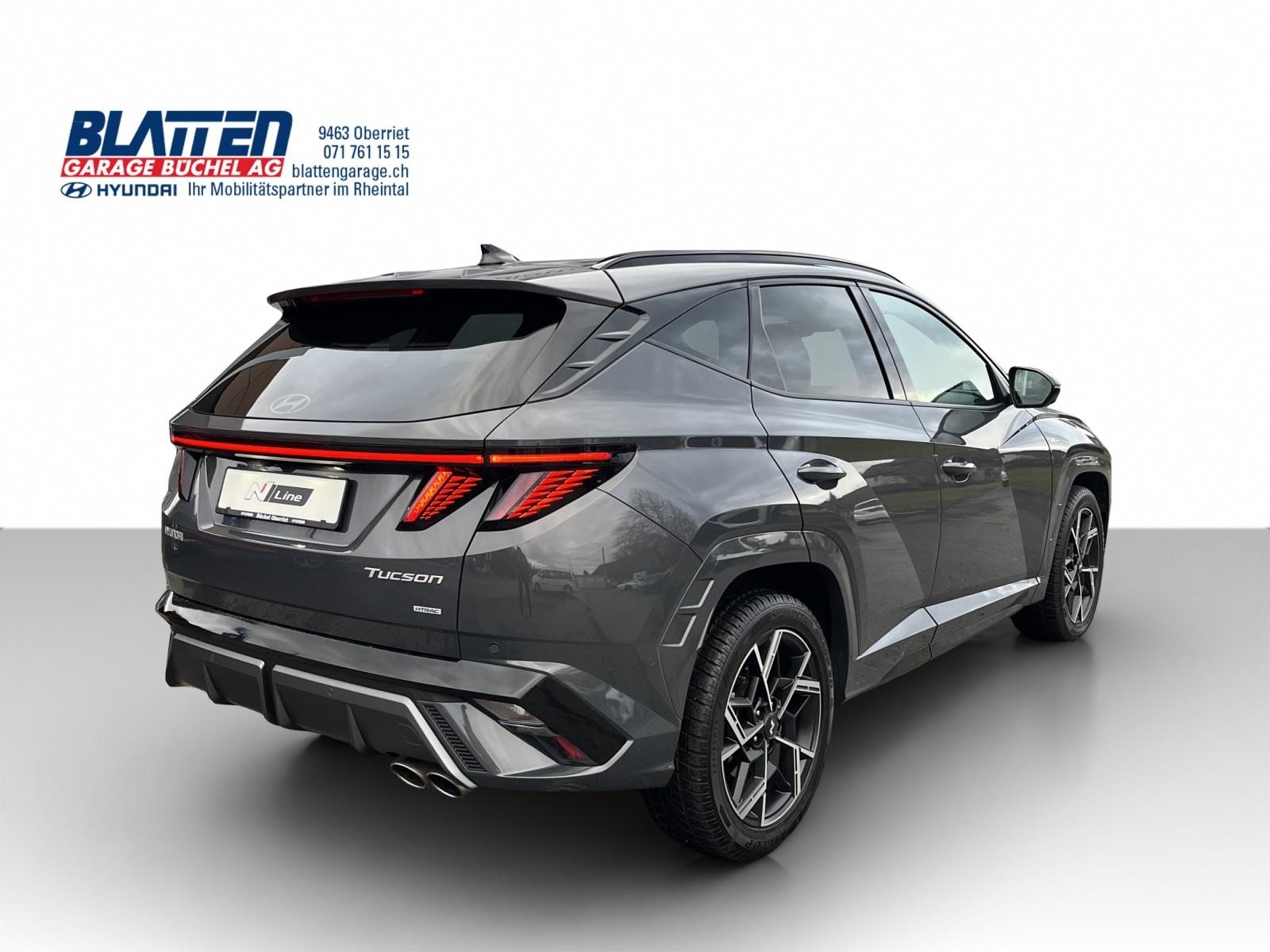HYUNDAI Tucson 1.6 T-GDi N-Line LUX.pack 4WD, Mild-Hybrid Benzin/Elektro, Occasion / Gebraucht, Automatik - 3