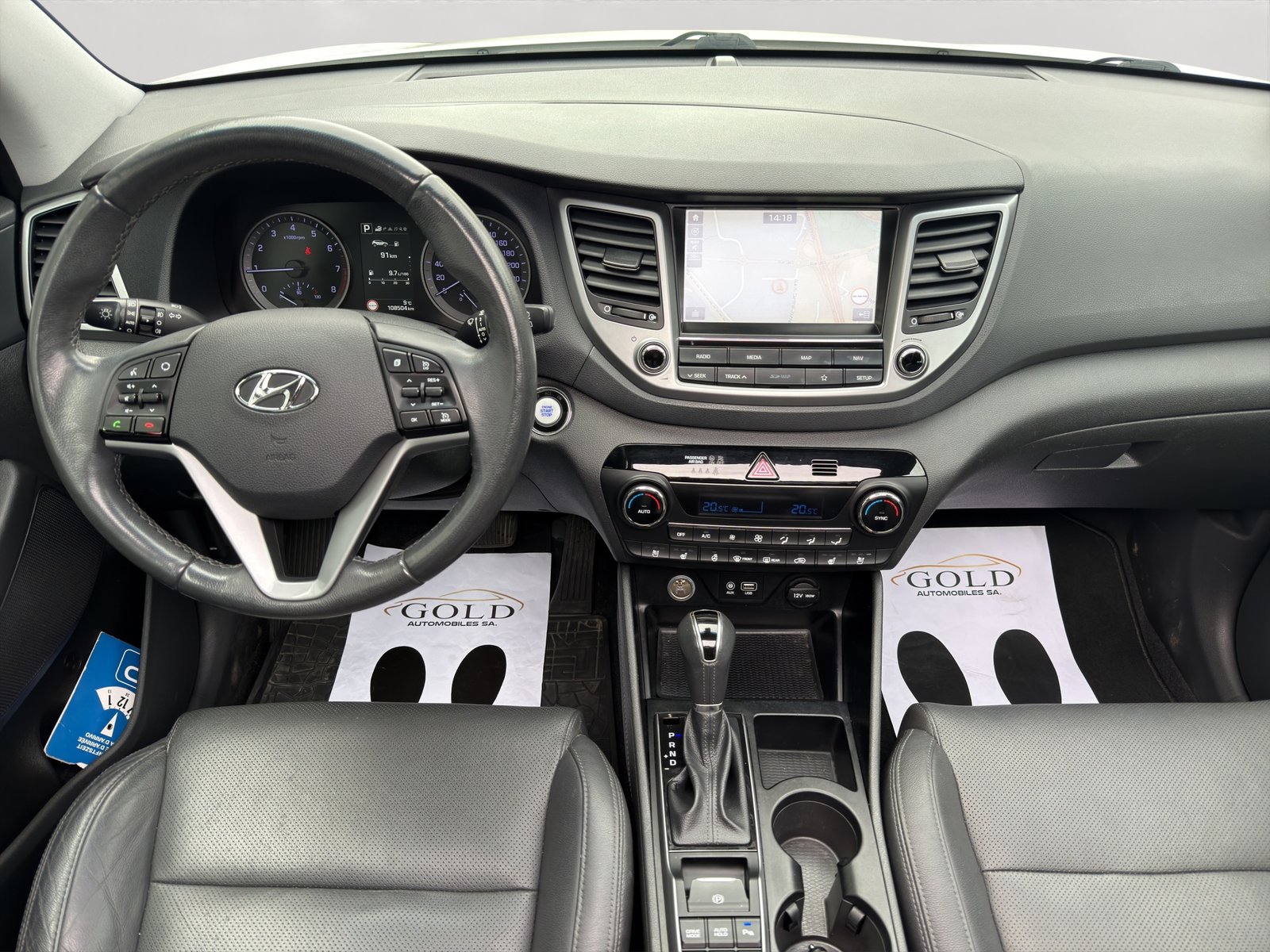 HYUNDAI Tucson 1.6 TGDI Vertex 4WD Automatic, Benzin, Occasion / Gebraucht, Automatik - 3