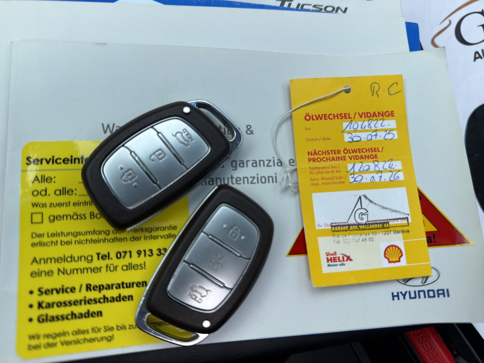 HYUNDAI Tucson 1.6 TGDI Vertex 4WD Automatic, Benzin, Occasion / Gebraucht, Automatik - 5