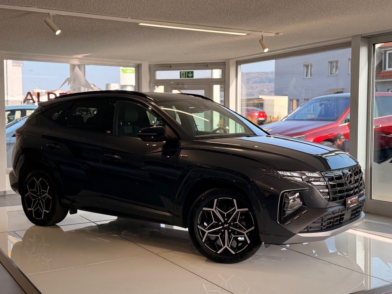HYUNDAI Tucson 1.6 TGDI HEV N Line 4WD - Schweizer Fahrzeug, Voll-Hybrid Benzin/Elektro, Occasion / Gebraucht, Automatik - 2