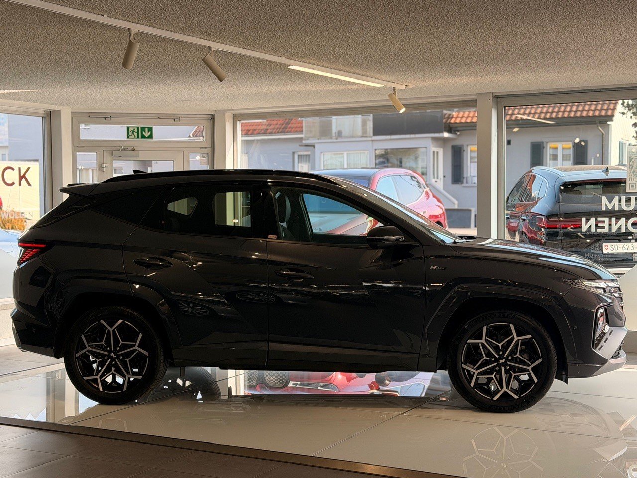 HYUNDAI Tucson 1.6 TGDI HEV N Line 4WD - Schweizer Fahrzeug, Voll-Hybrid Benzin/Elektro, Occasion / Gebraucht, Automatik - 5