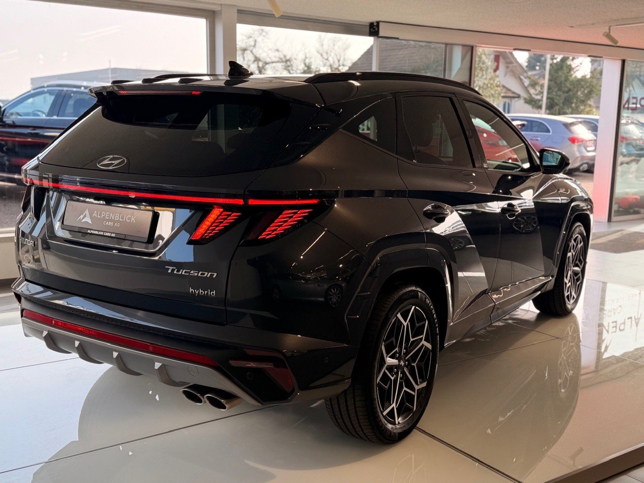 HYUNDAI Tucson 1.6 TGDI HEV N Line 4WD - Schweizer Fahrzeug, Voll-Hybrid Benzin/Elektro, Occasion / Gebraucht, Automatik - 6