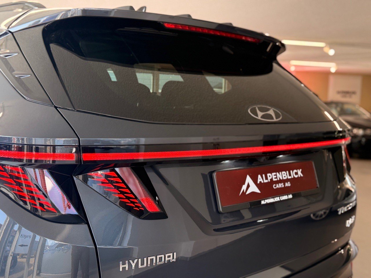 HYUNDAI Tucson 1.6 TGDI HEV N Line 4WD - Schweizer Fahrzeug, Voll-Hybrid Benzin/Elektro, Occasion / Gebraucht, Automatik - 7