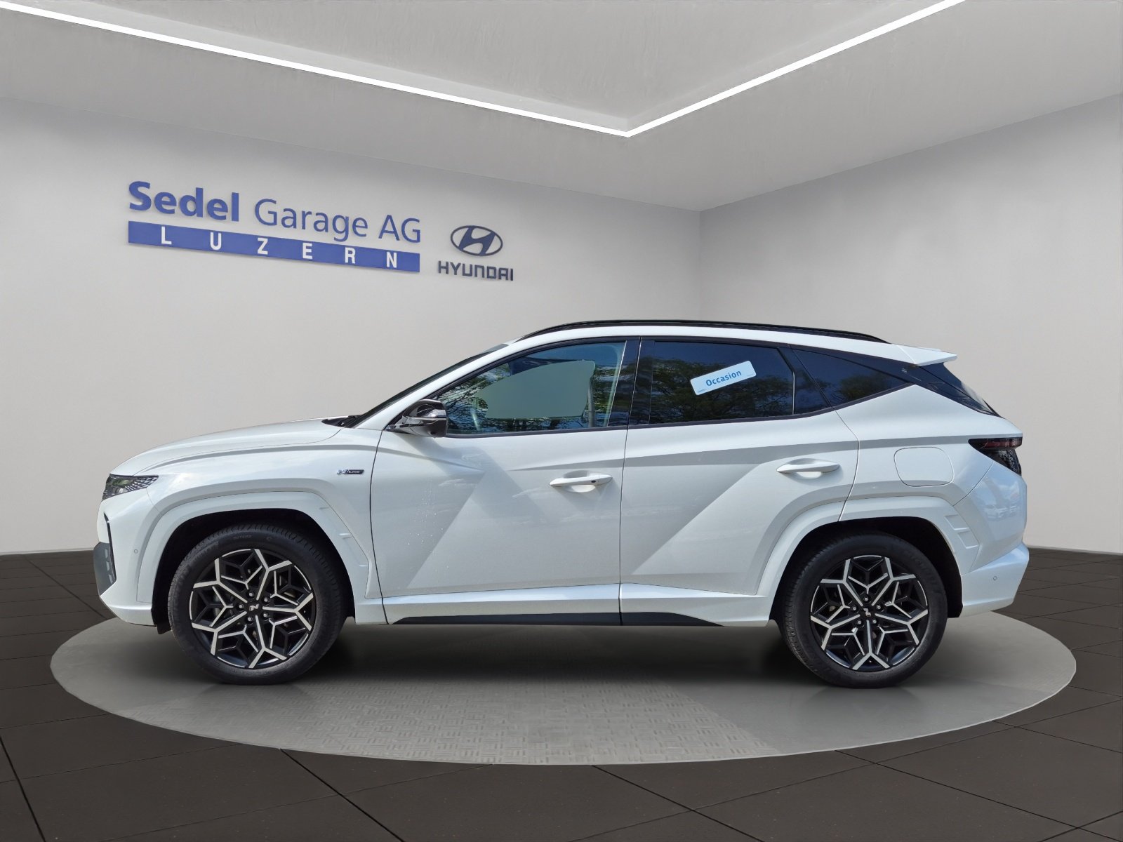 HYUNDAI Tucson 1.6 T-GDi HEV N-Line LUX.pack 4WD, Hybride Intégral Essence/Électricité, Occasion / Utilisé, Automatique - 3