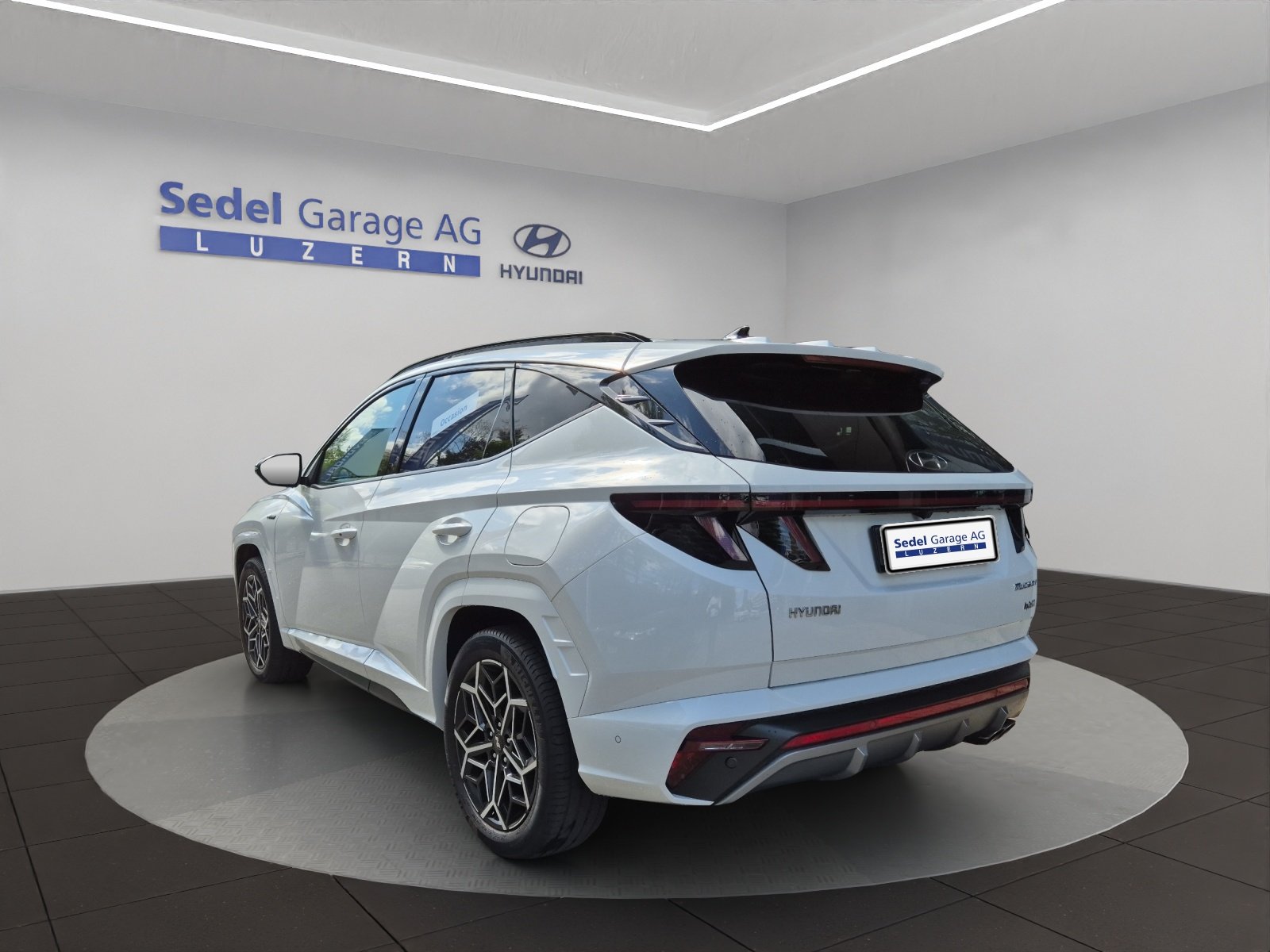 HYUNDAI Tucson 1.6 T-GDi HEV N-Line LUX.pack 4WD, Hybride Intégral Essence/Électricité, Occasion / Utilisé, Automatique - 4