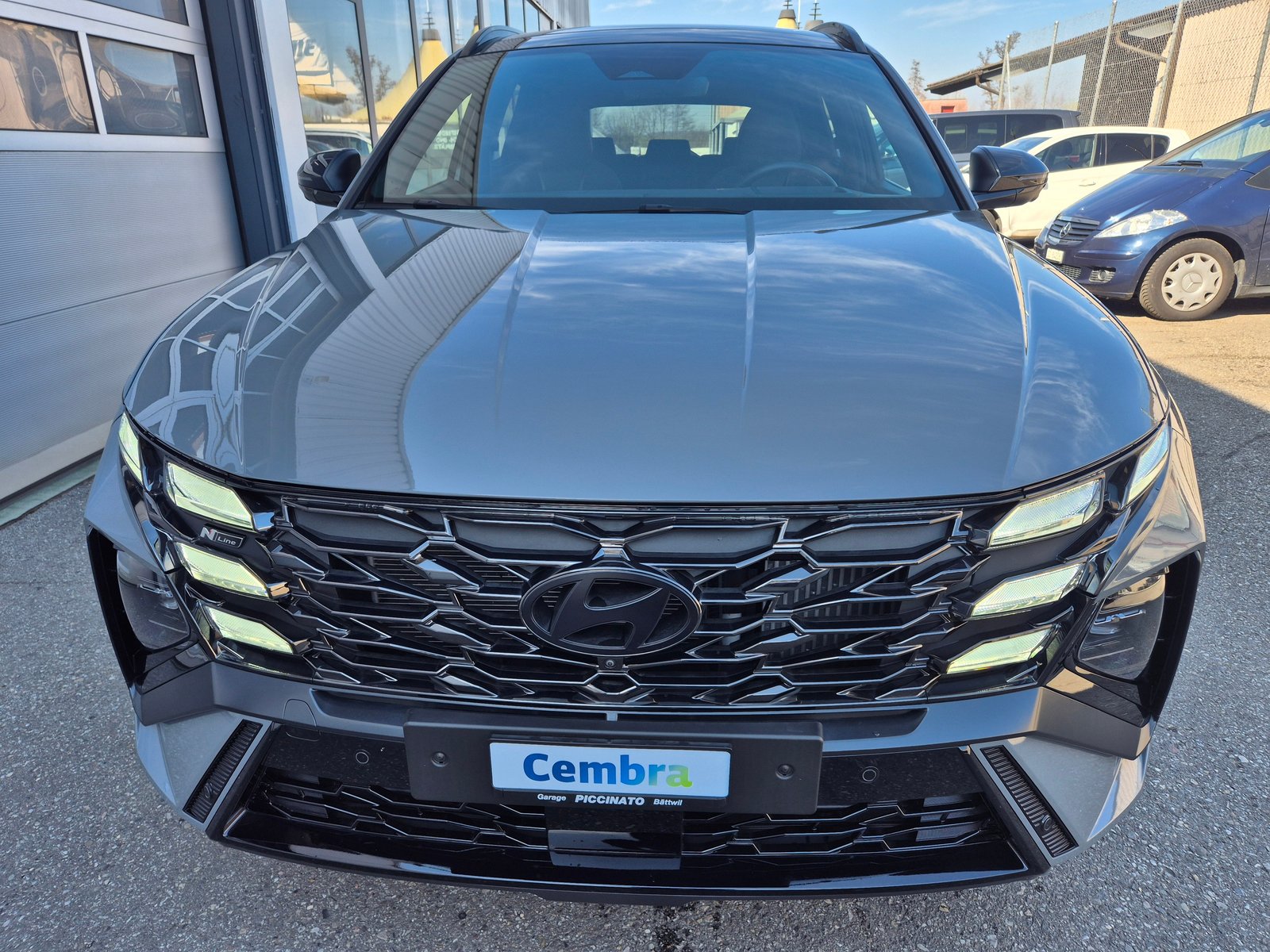 HYUNDAI Tucson 1.6 TGDI 48V N Line LUX pack 4WD DCT, Hybride Léger Essence/Électricité, Occasion / Utilisé, Automatique - 7