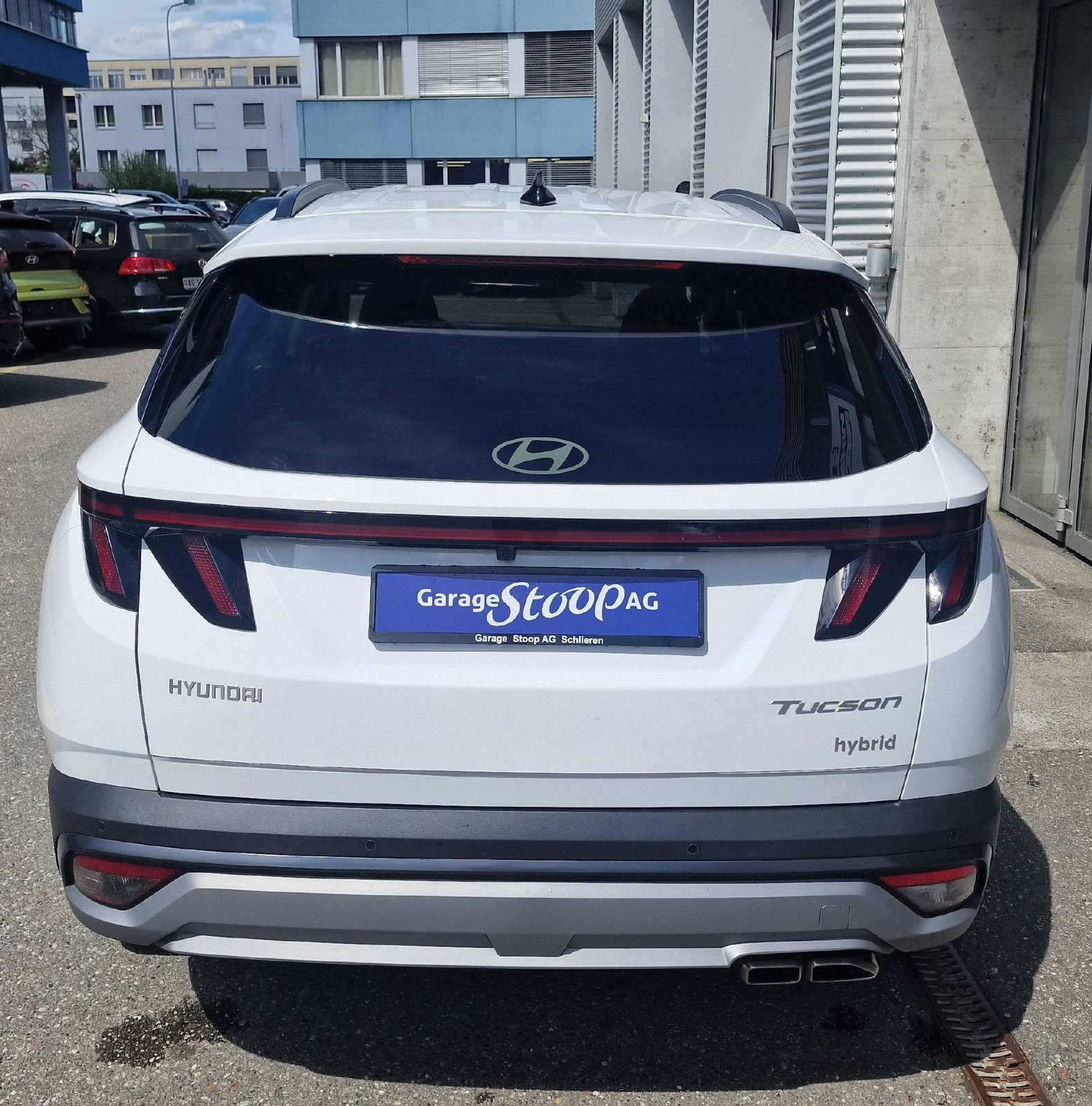 HYUNDAI Tucson 1.6 T-GDi HEV Vertex 4WD, Voll-Hybrid Benzin/Elektro, Occasion / Gebraucht, Automatik - 4