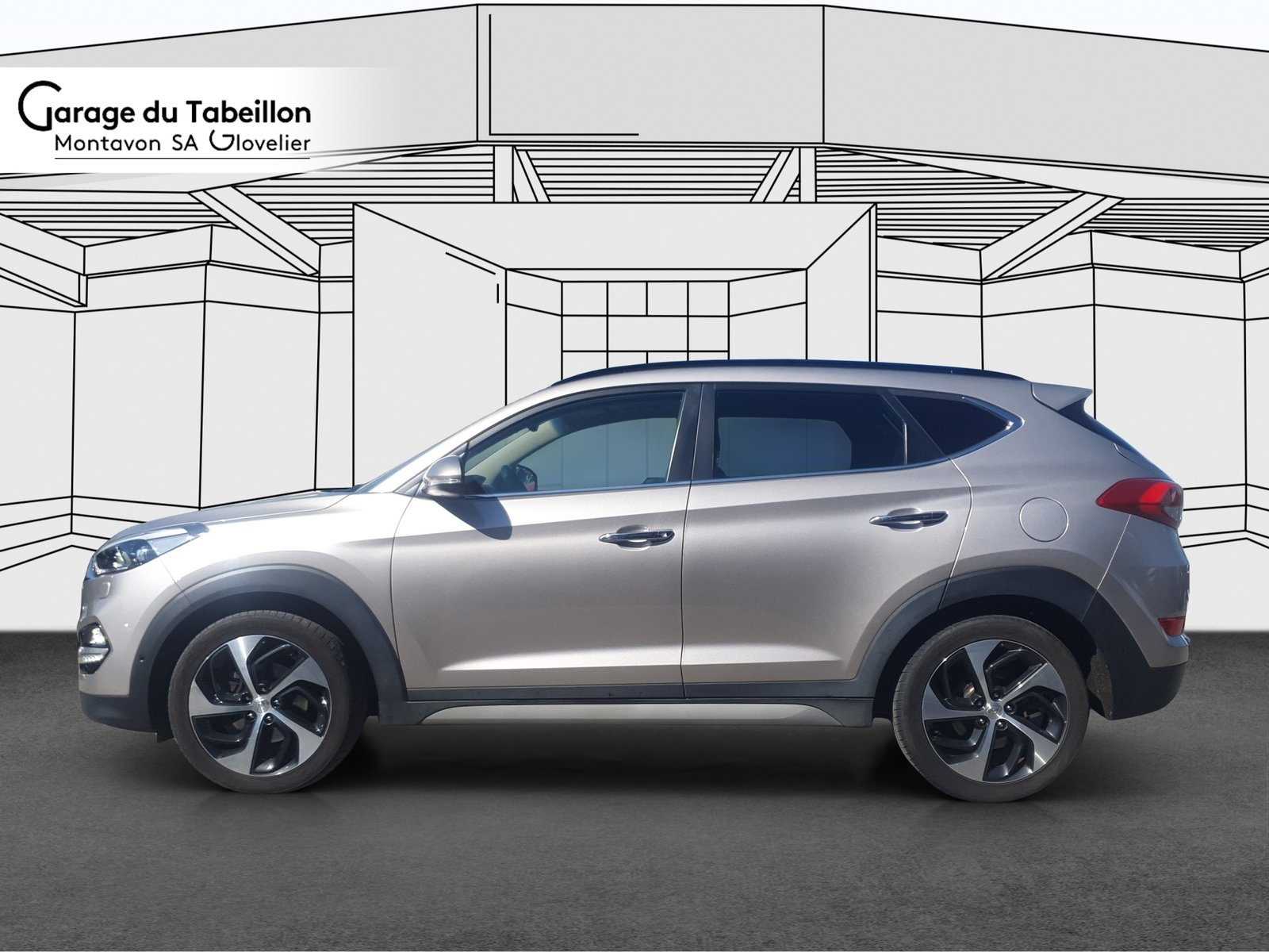 HYUNDAI Tucson 2.0 CRDi 185 Vertex 4WD Auto. Crochet, Diesel, Second hand / Used, Automatic - 2