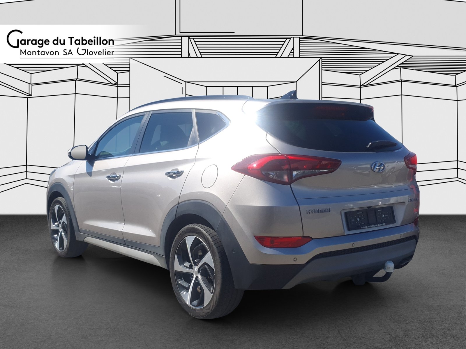 HYUNDAI Tucson 2.0 CRDi 185 Vertex 4WD Auto. Crochet, Diesel, Second hand / Used, Automatic - 3