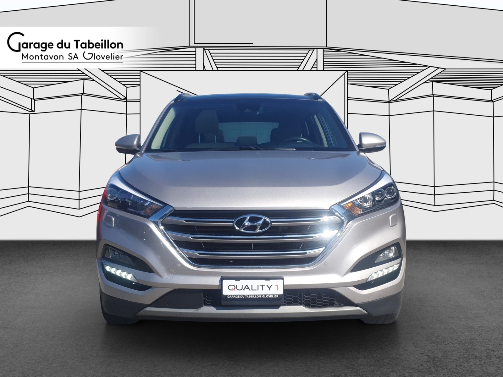 HYUNDAI Tucson 2.0 CRDi 185 Vertex 4WD Auto. Crochet, Diesel, Second hand / Used, Automatic - 4
