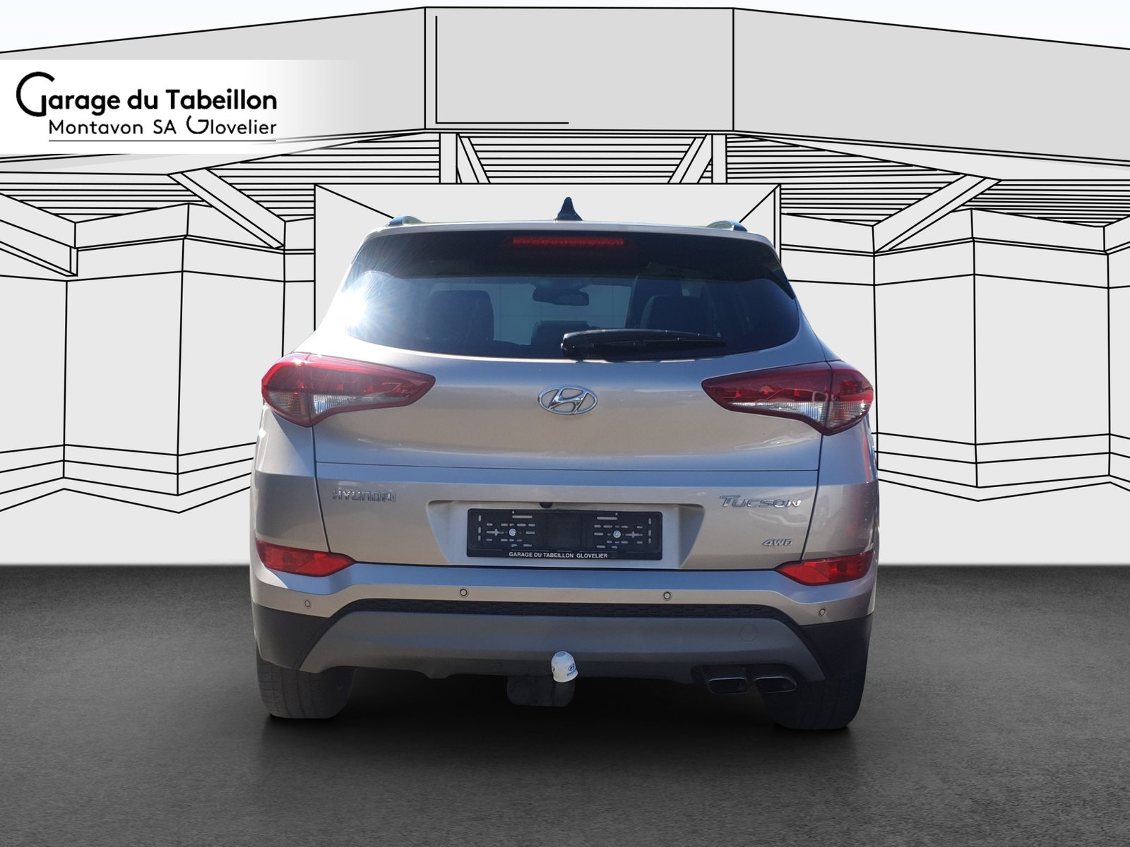 HYUNDAI Tucson 2.0 CRDi 185 Vertex 4WD Auto. Crochet, Diesel, Second hand / Used, Automatic - 5