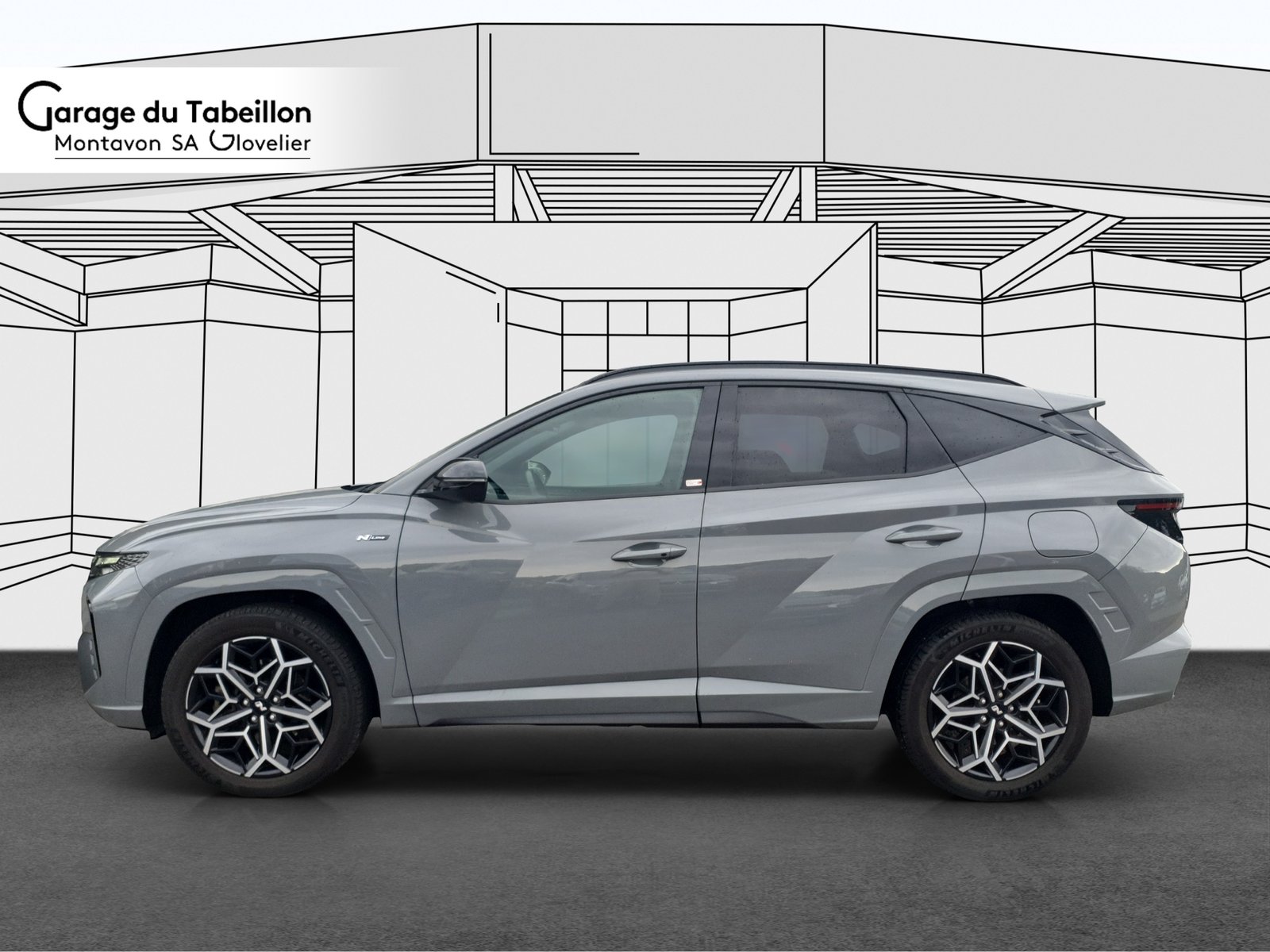 HYUNDAI Tucson 1.6 PHEV N-Line Lux Sunroof 4WD Crochet, Plug-in-Hybrid Petrol/Electric, Second hand / Used, Automatic - 2