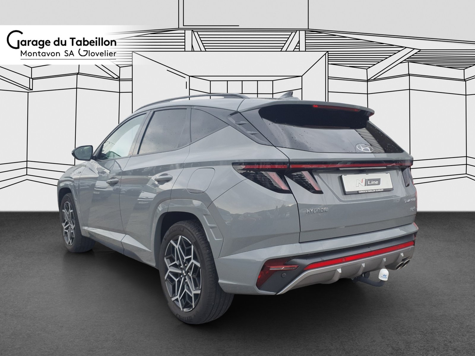 HYUNDAI Tucson 1.6 PHEV N-Line Lux Sunroof 4WD Crochet, Plug-in-Hybrid Petrol/Electric, Second hand / Used, Automatic - 3