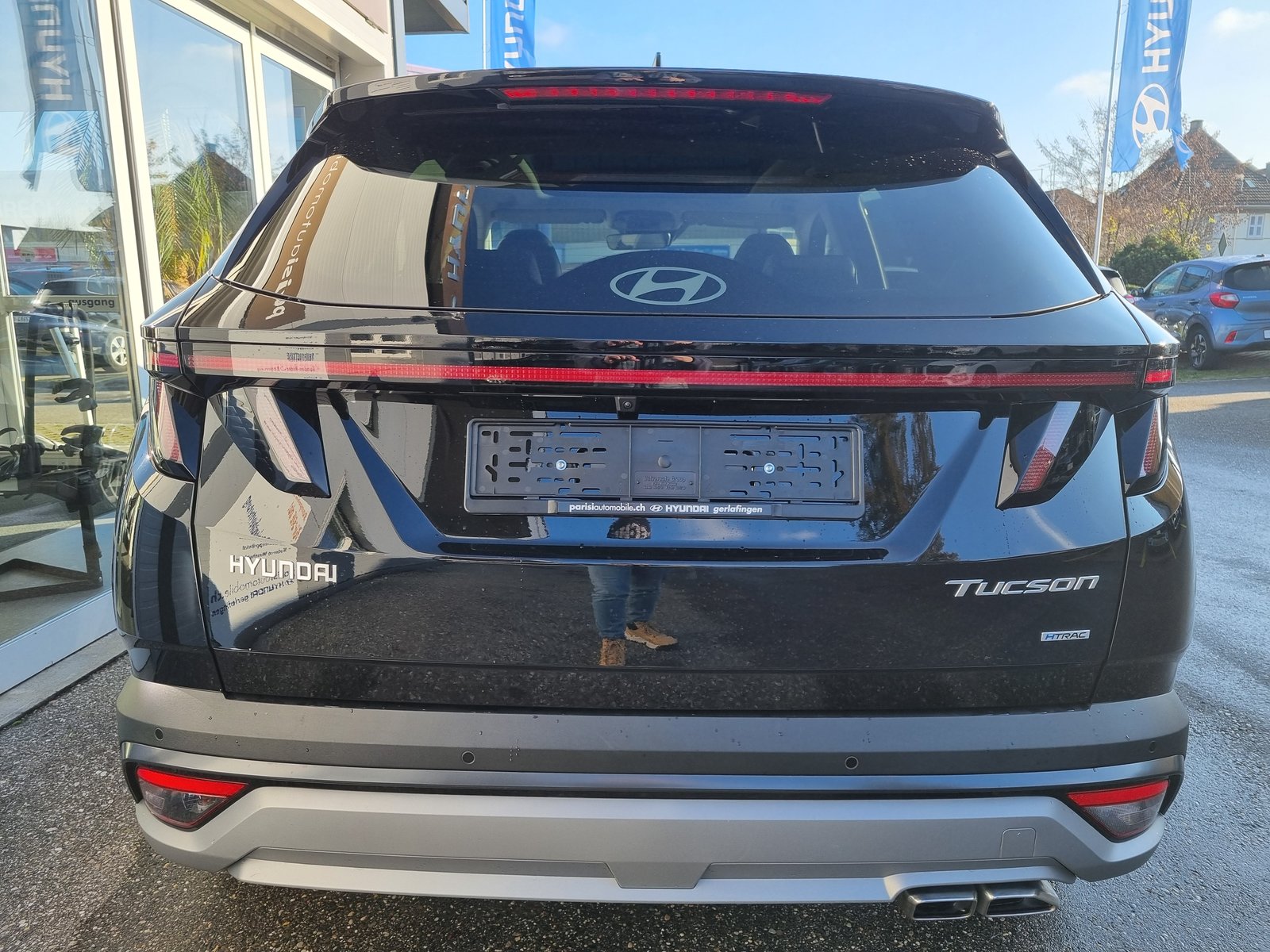 HYUNDAI Tucson 1.6 TGDI 48V Vertex 4WD DCT, Mild-Hybrid Benzin/Elektro, Occasion / Gebraucht, Automatik - 6